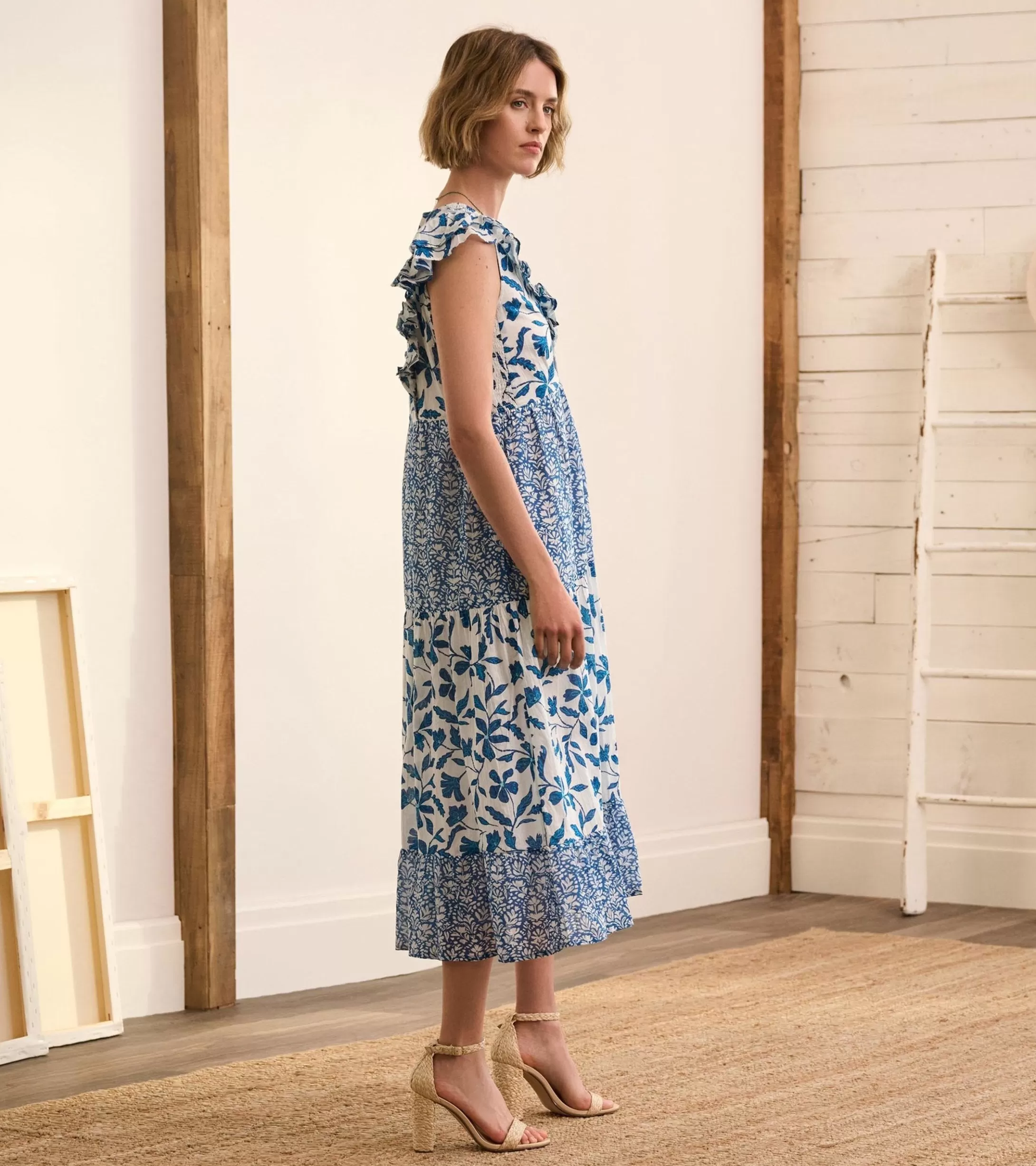 Hatley Aria Midi Dress - Shibori Mix Shop