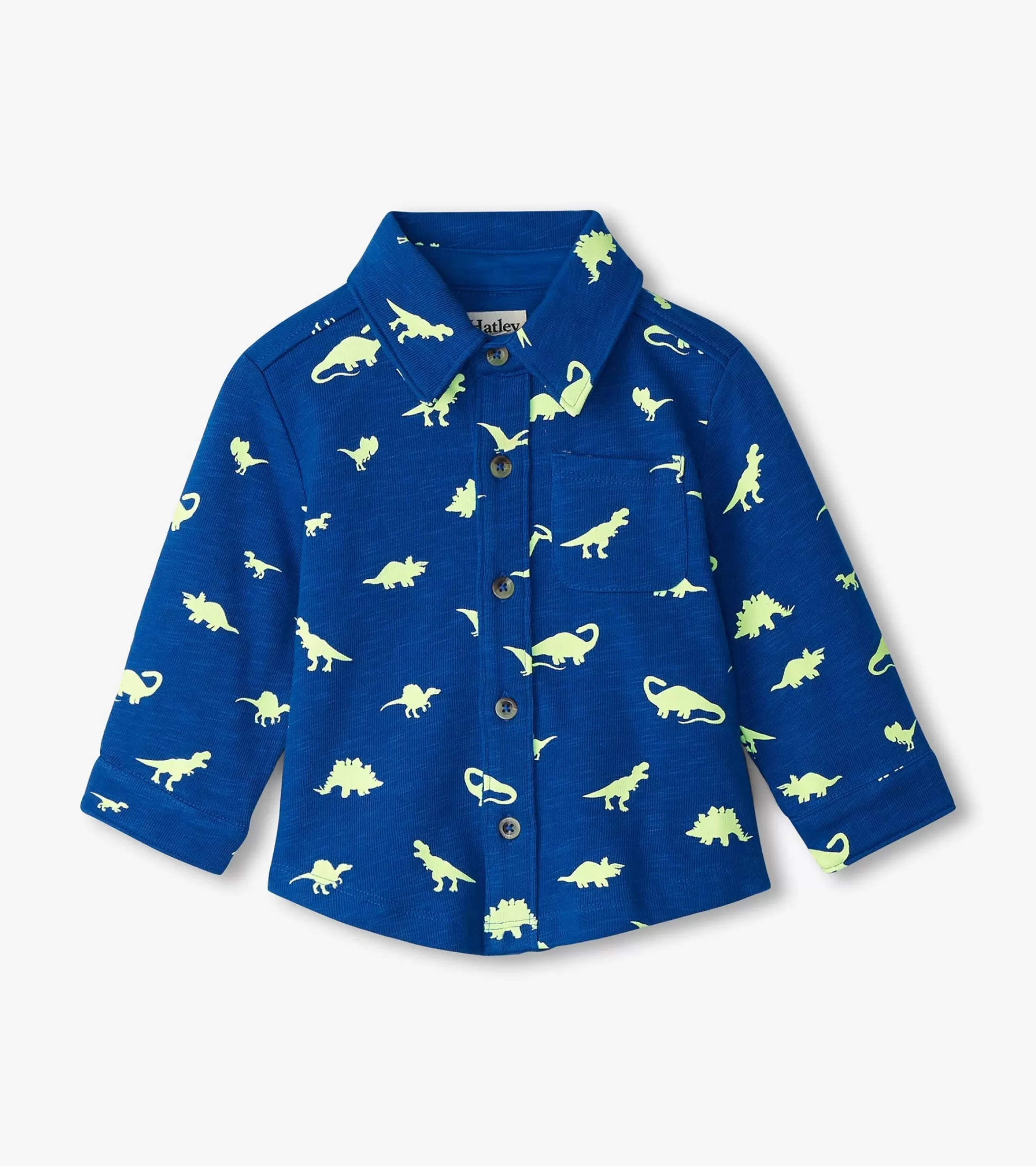 Hatley Baby & Toddler Boys Mini Dinos Button Down Shirt Clearance