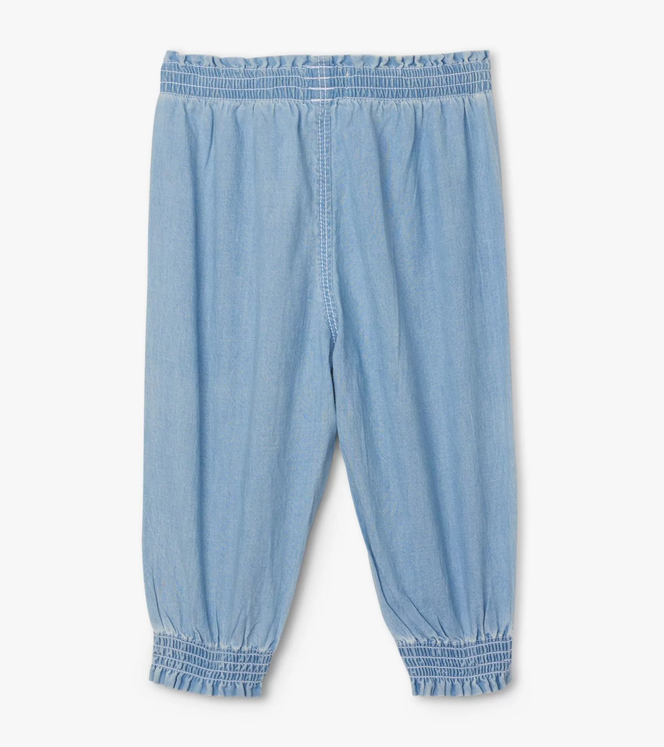 Hatley Baby & Toddler Girls Denim Baggy Pants Cheap