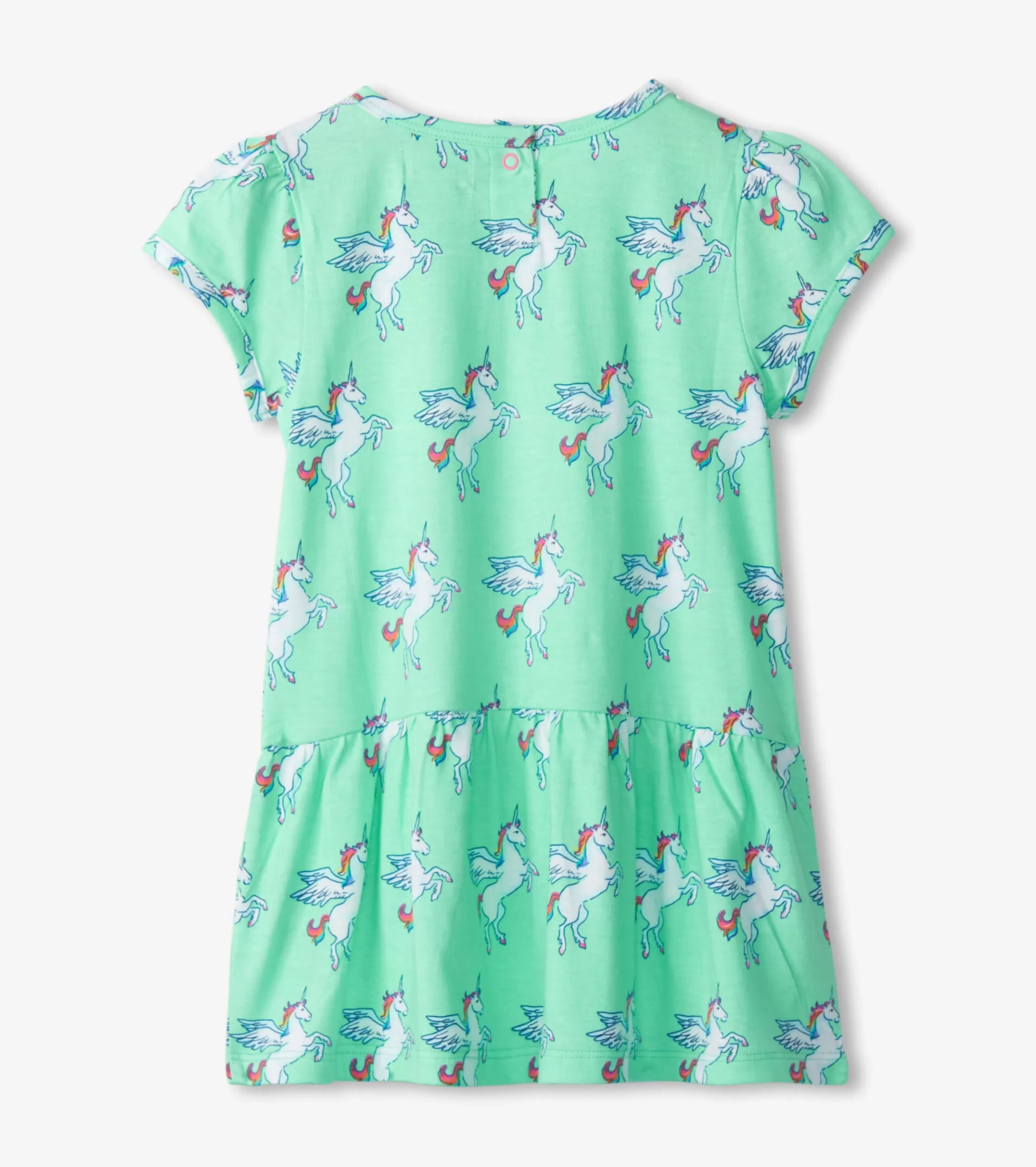 Hatley Baby & Toddler Girls Rainbow Unicorn Gathered Dress New