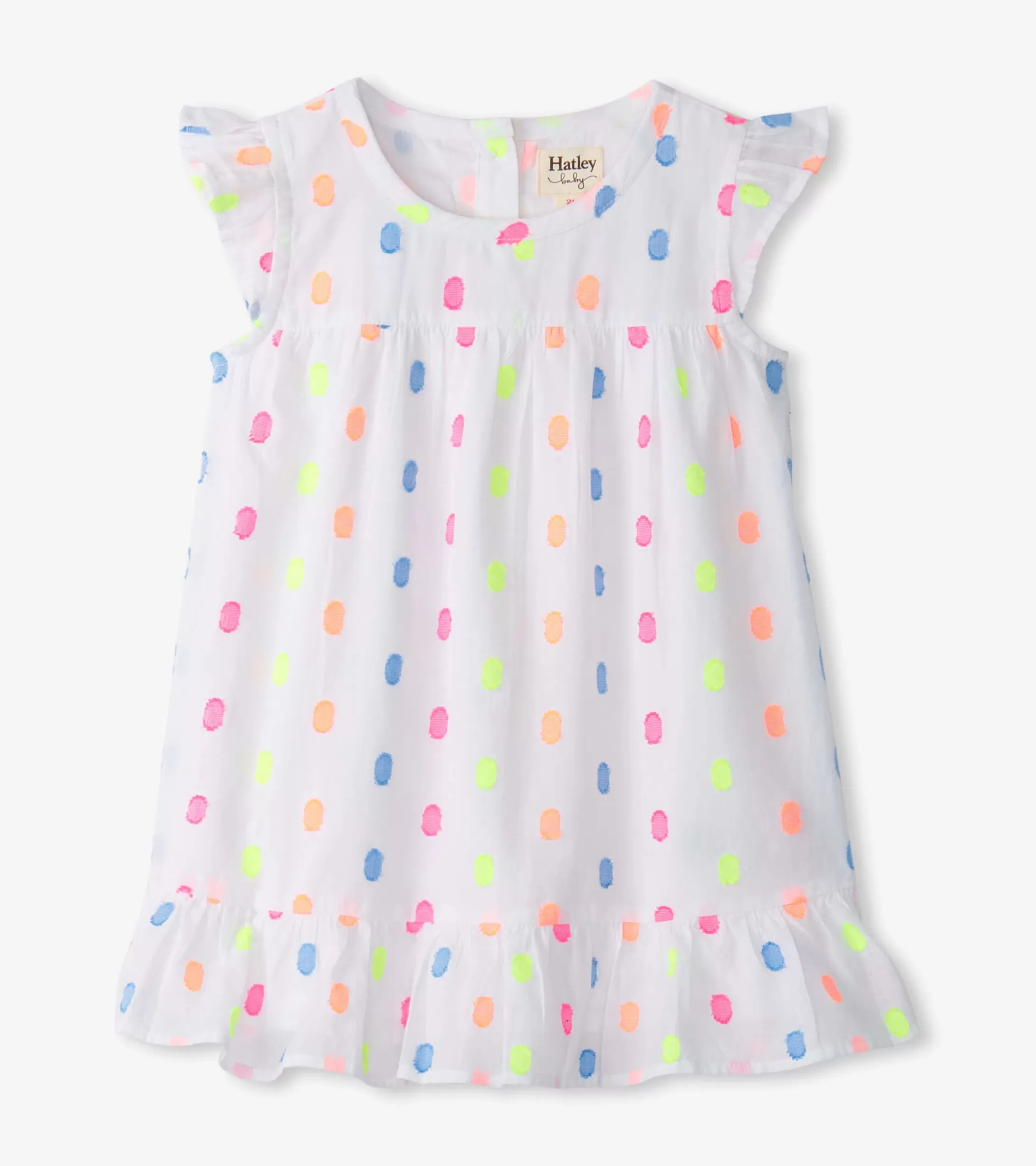 Hatley Baby & Toddler Girls Summer Dots Flounce Dress Shop