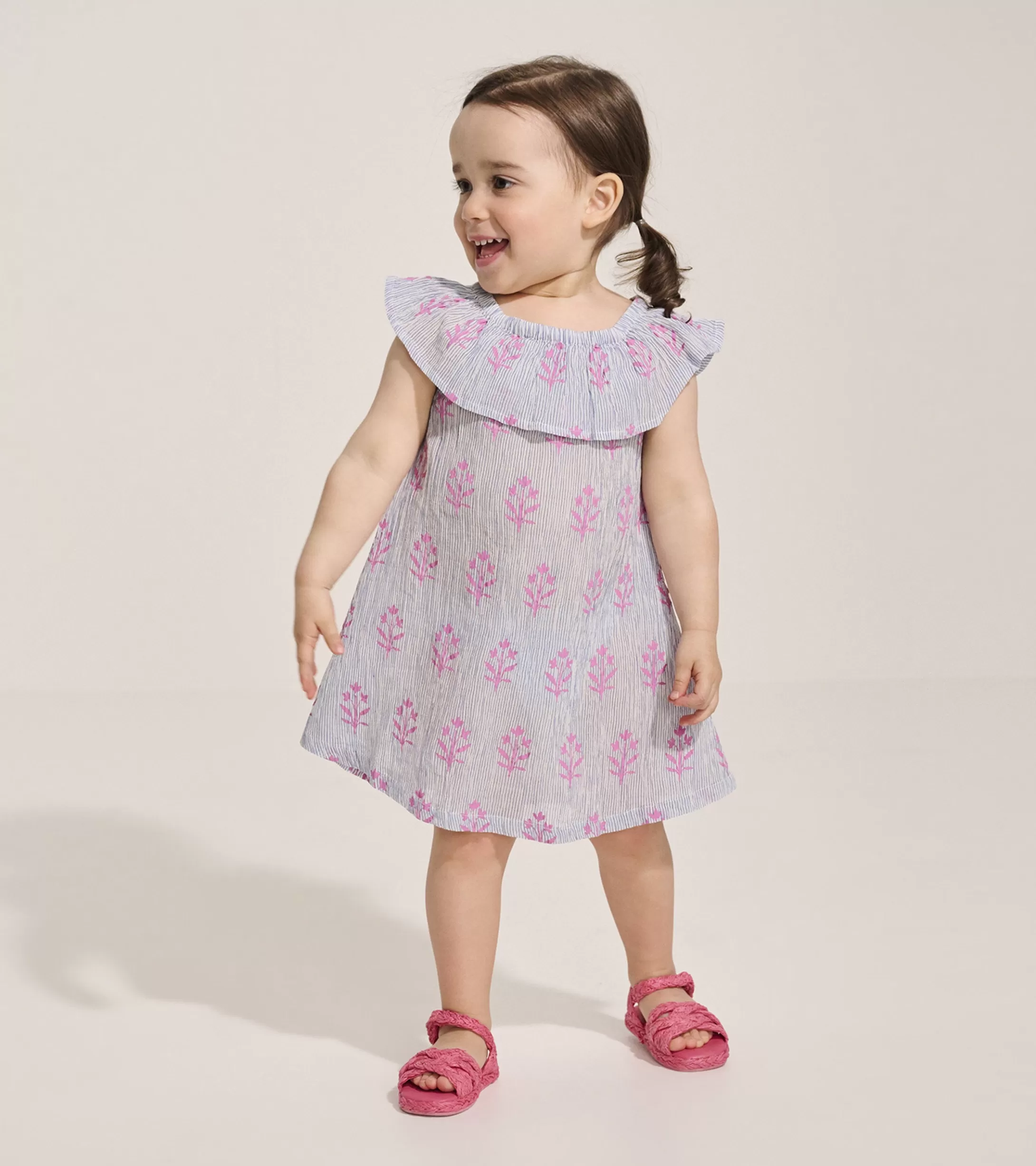 Hatley Baby & Toddler Girls Wild Flower Ruffle A-Line Dress Flash Sale