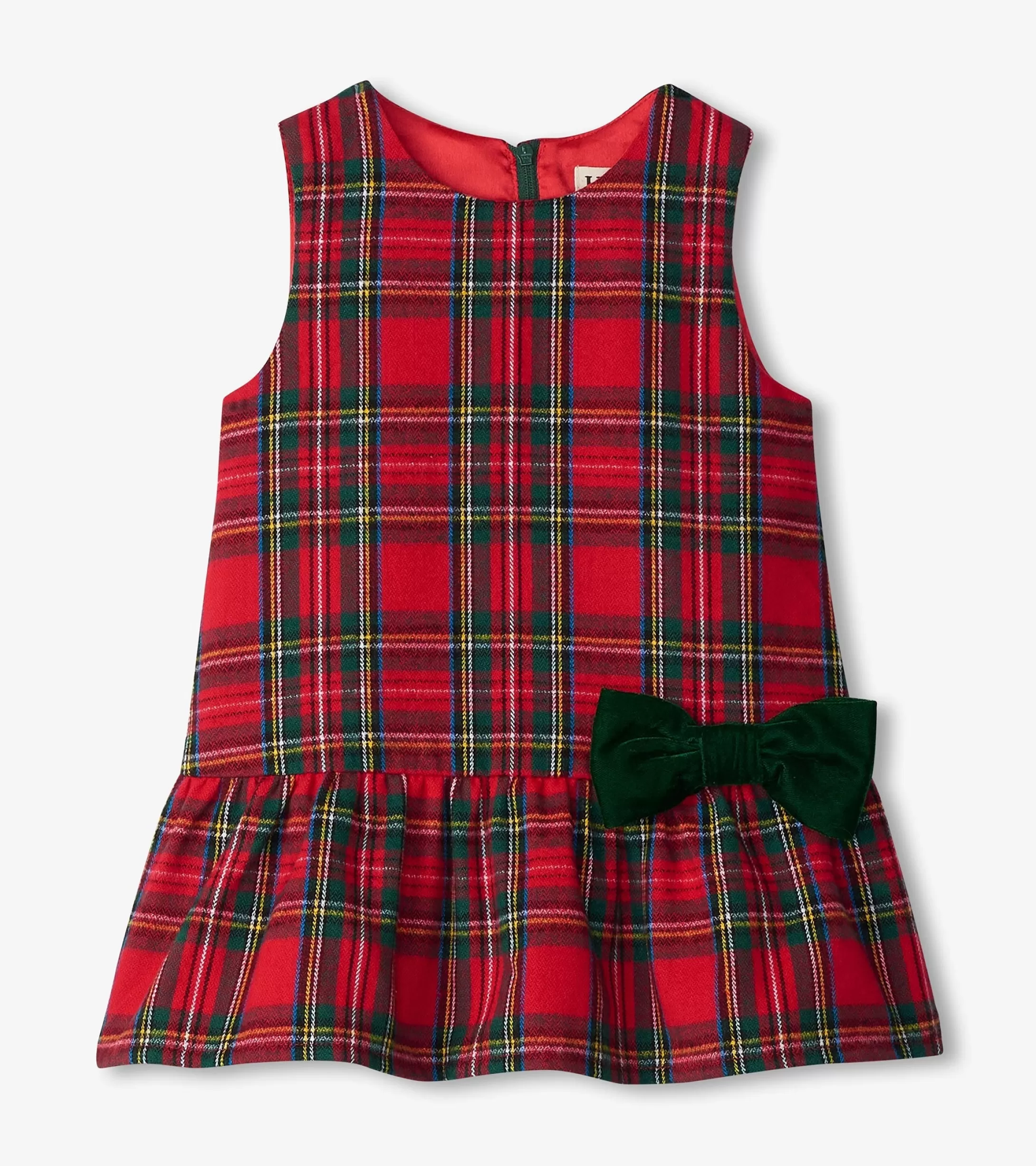 Hatley Baby & Toddler Red Plaid Pinafore Dress Hot