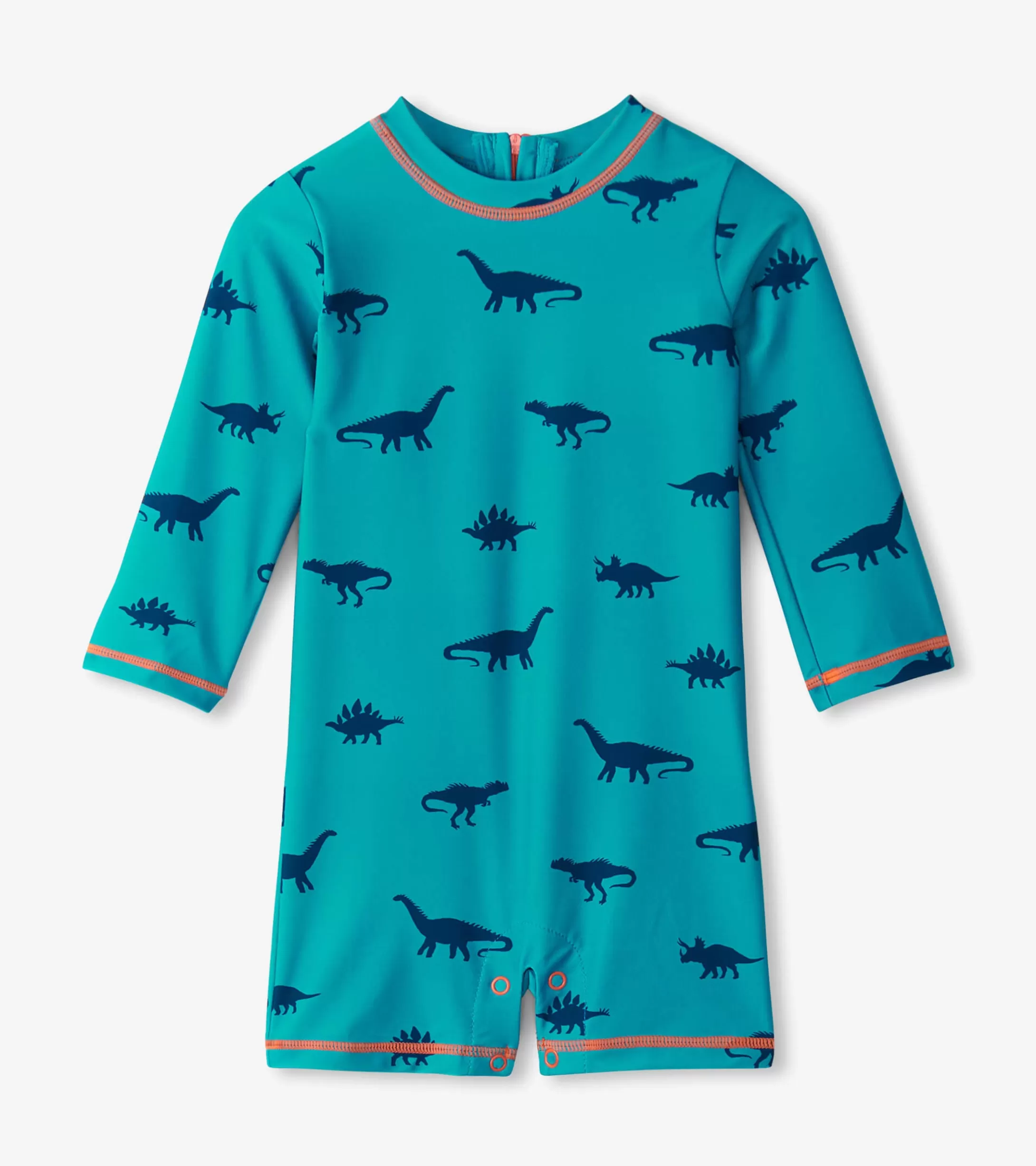 Hatley Baby Boys Dino Silhouette One-Piece Rashguard Cheap