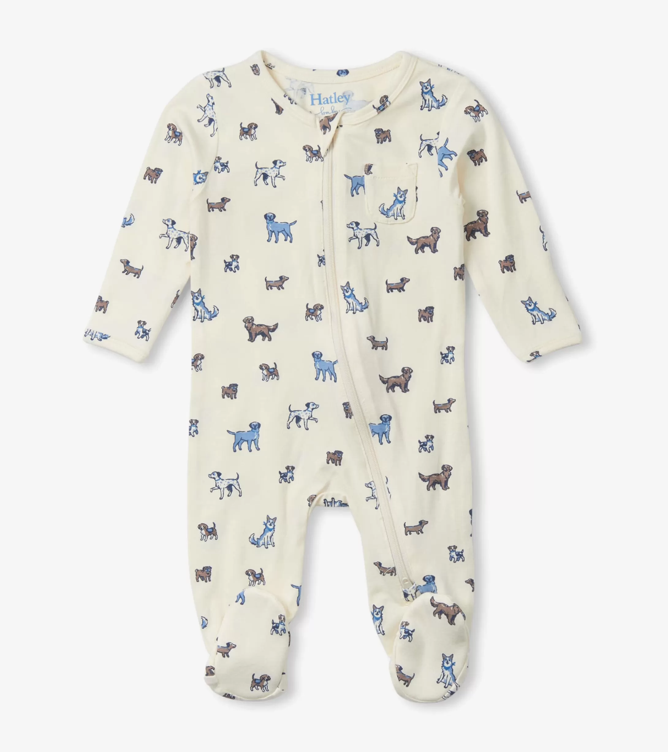 Hatley Baby Boys Puppies Puppies Footed Sleeper Best