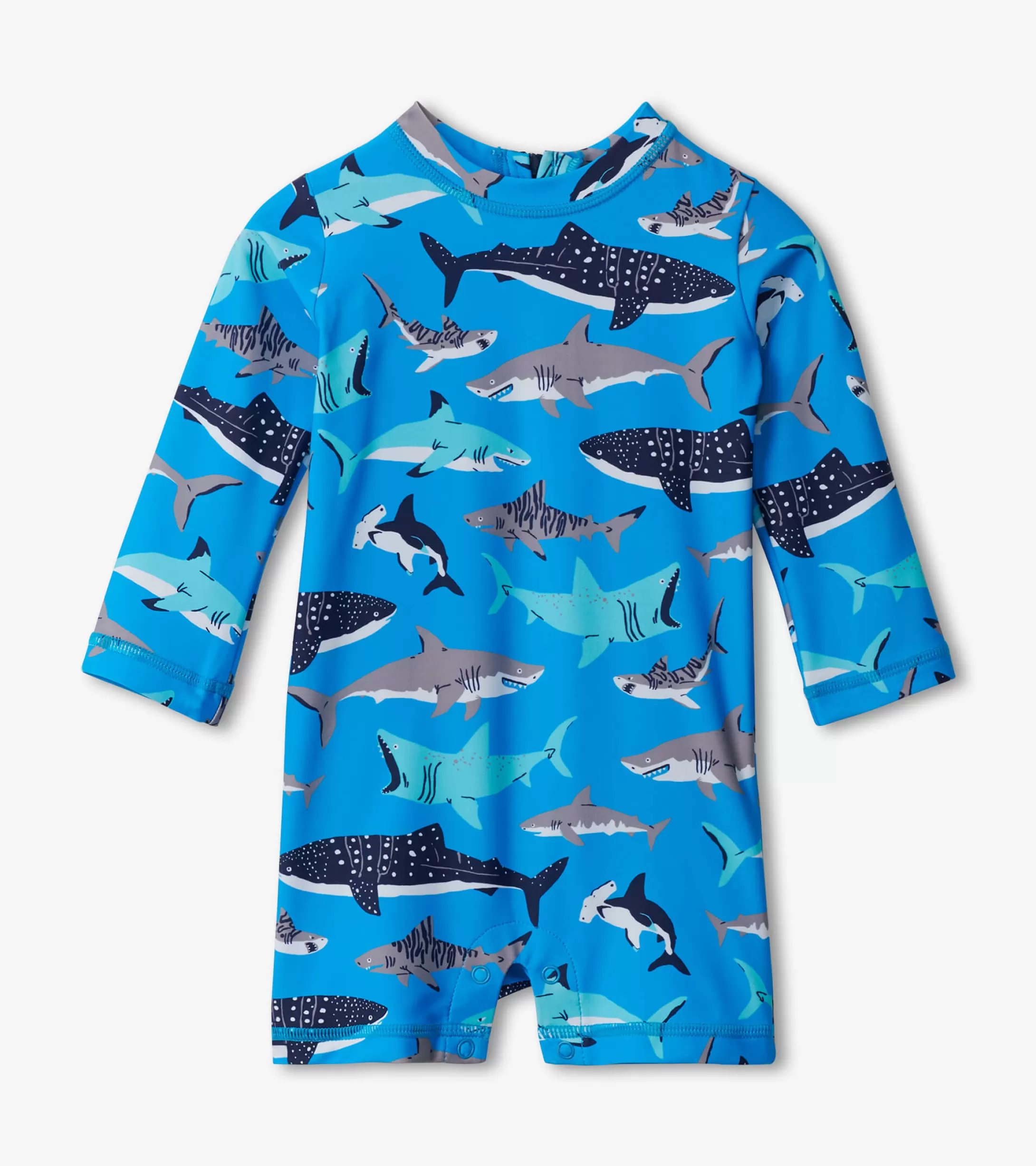 Hatley Baby Boys Shark School One-Piece Rashguard Best Sale