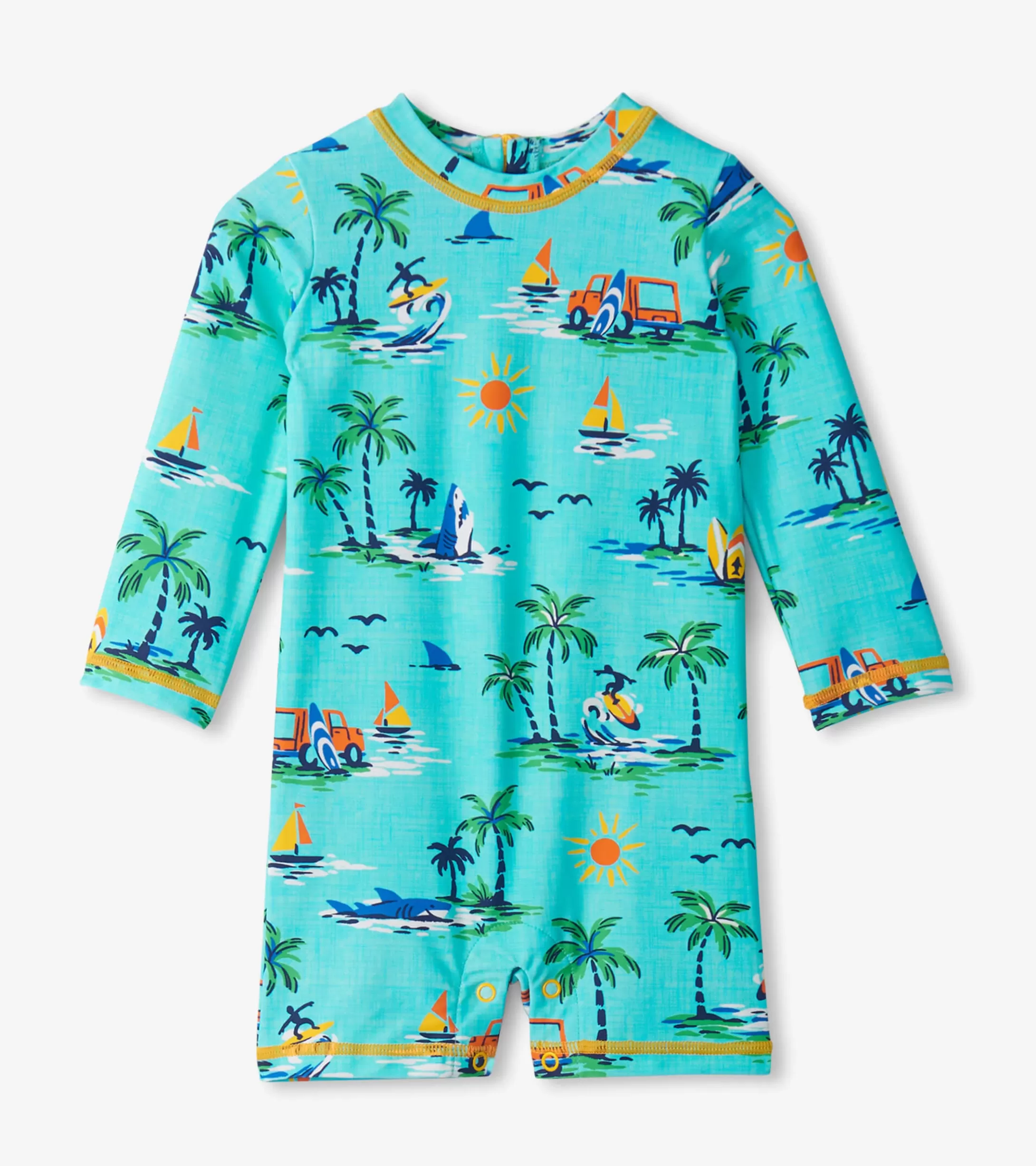 Hatley Baby Boys Vintage Holiday One-Piece Rashguard Best