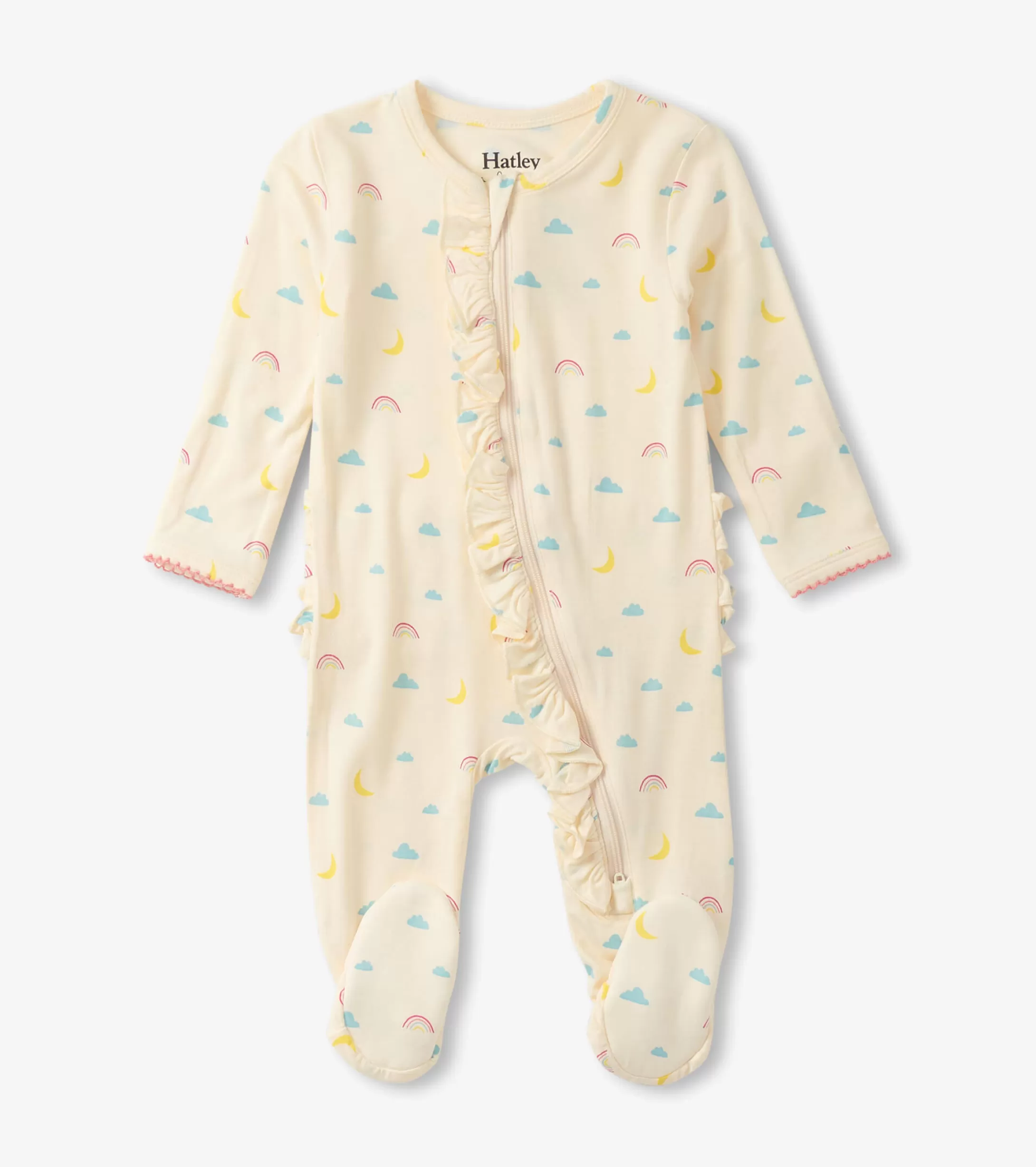 Hatley Baby Girls Lucky Charms Footed Sleeper Store