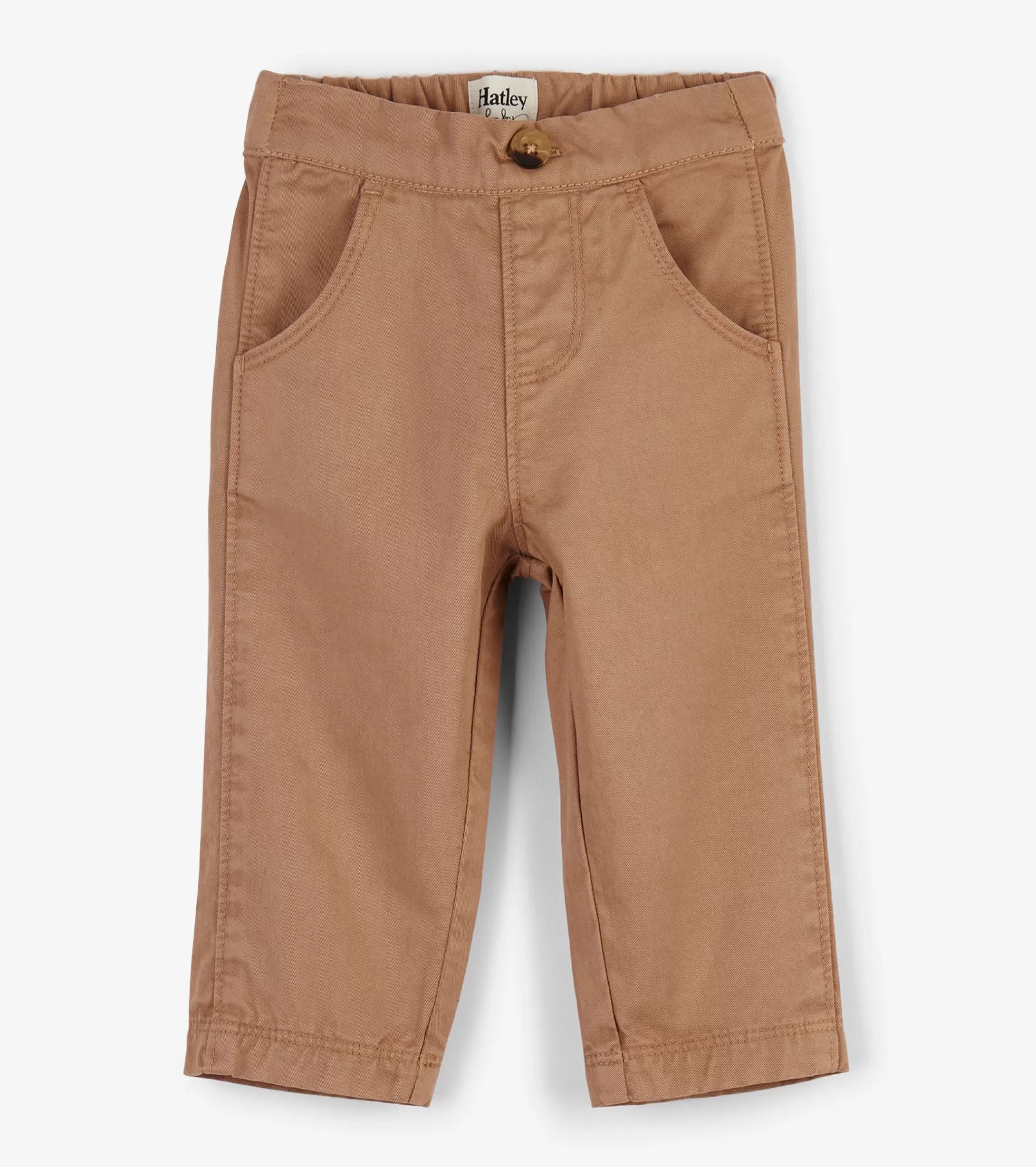 Hatley Baby Khaki Twill Pants Flash Sale