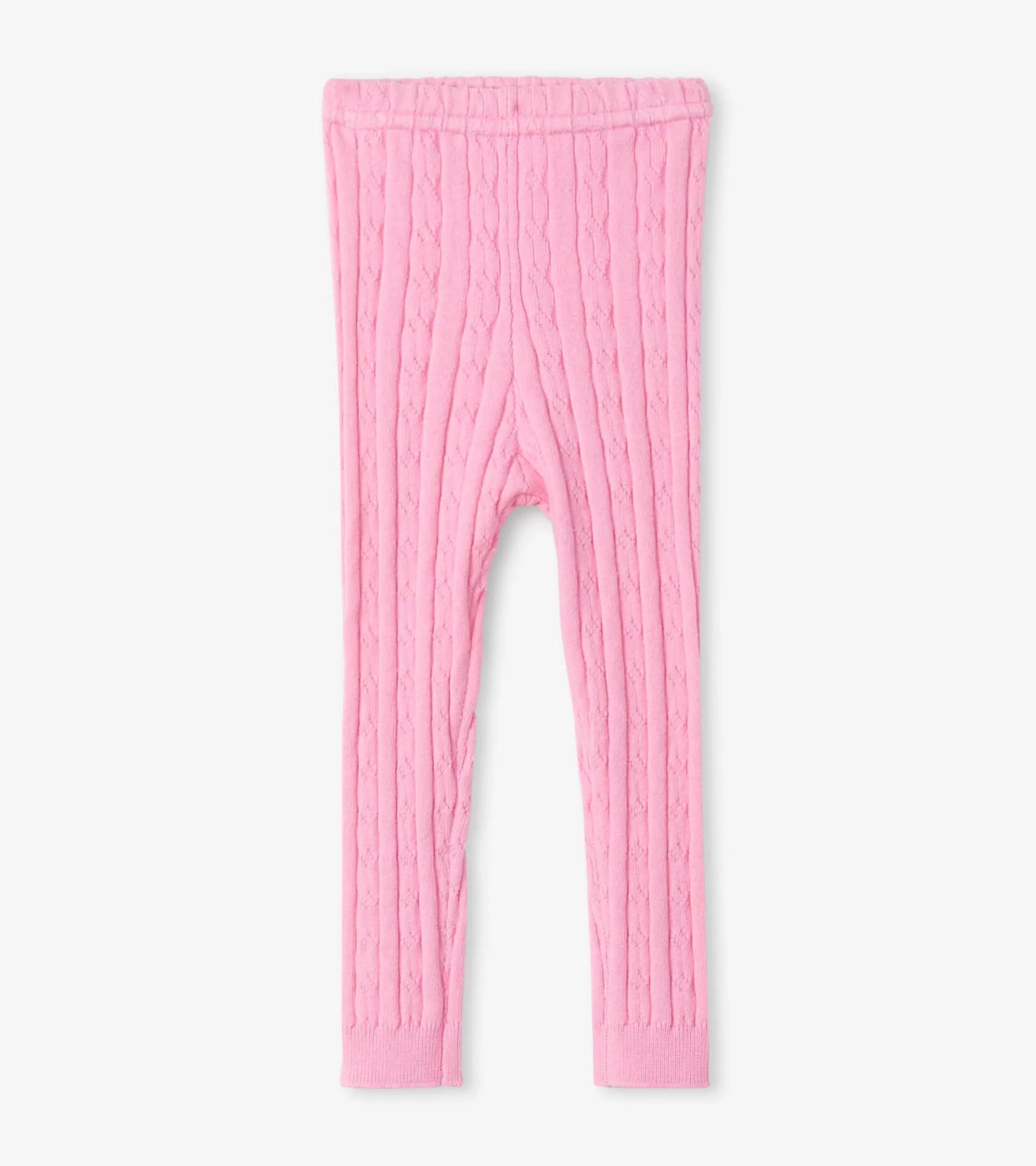 Hatley Baby Pink Cable Knit Leggings Discount