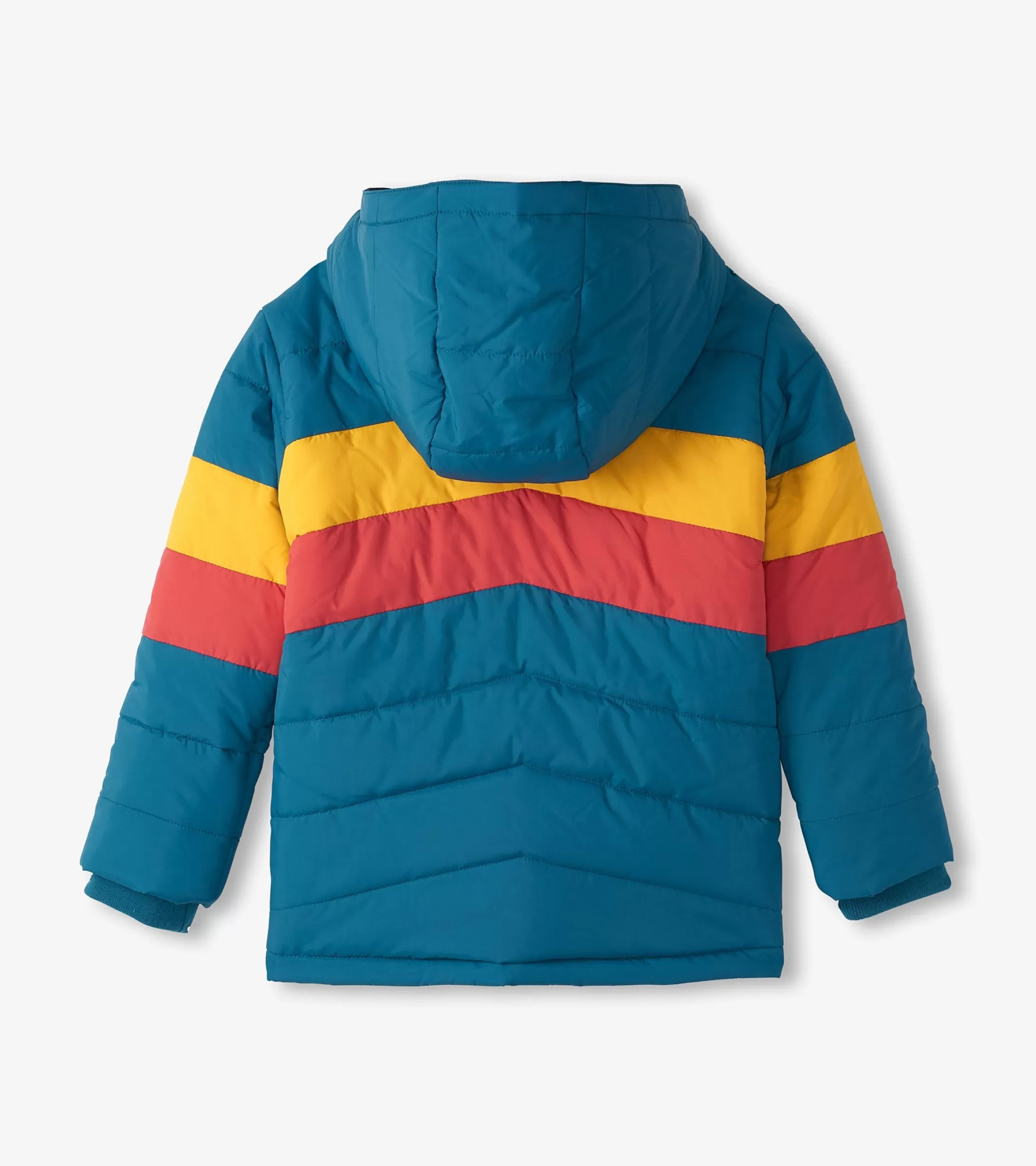 Hatley Boys Aspen Colour Block Puffer Jacket Shop