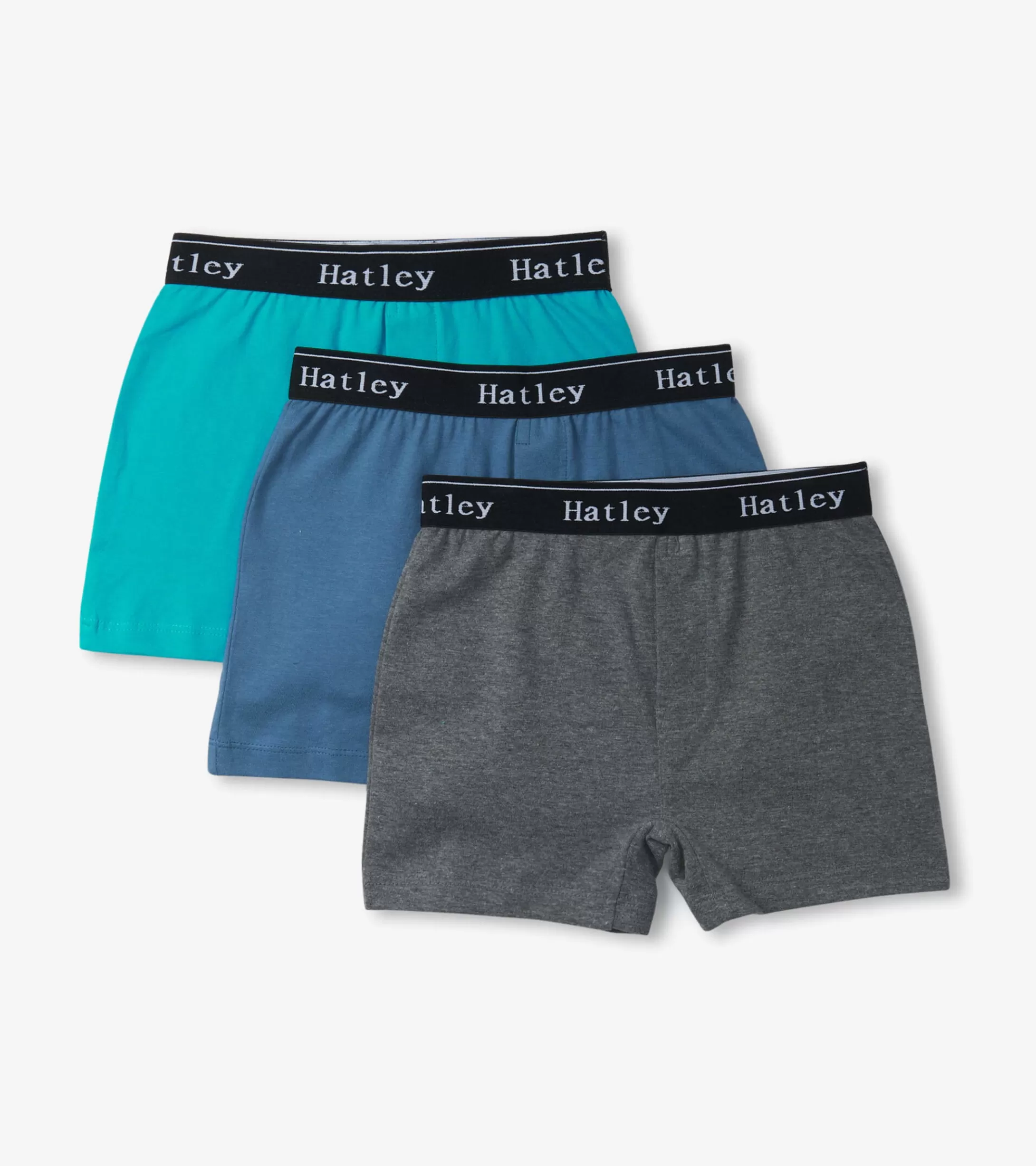 Hatley Boys Classic Solids 3 Pack Boxer Briefs Sale