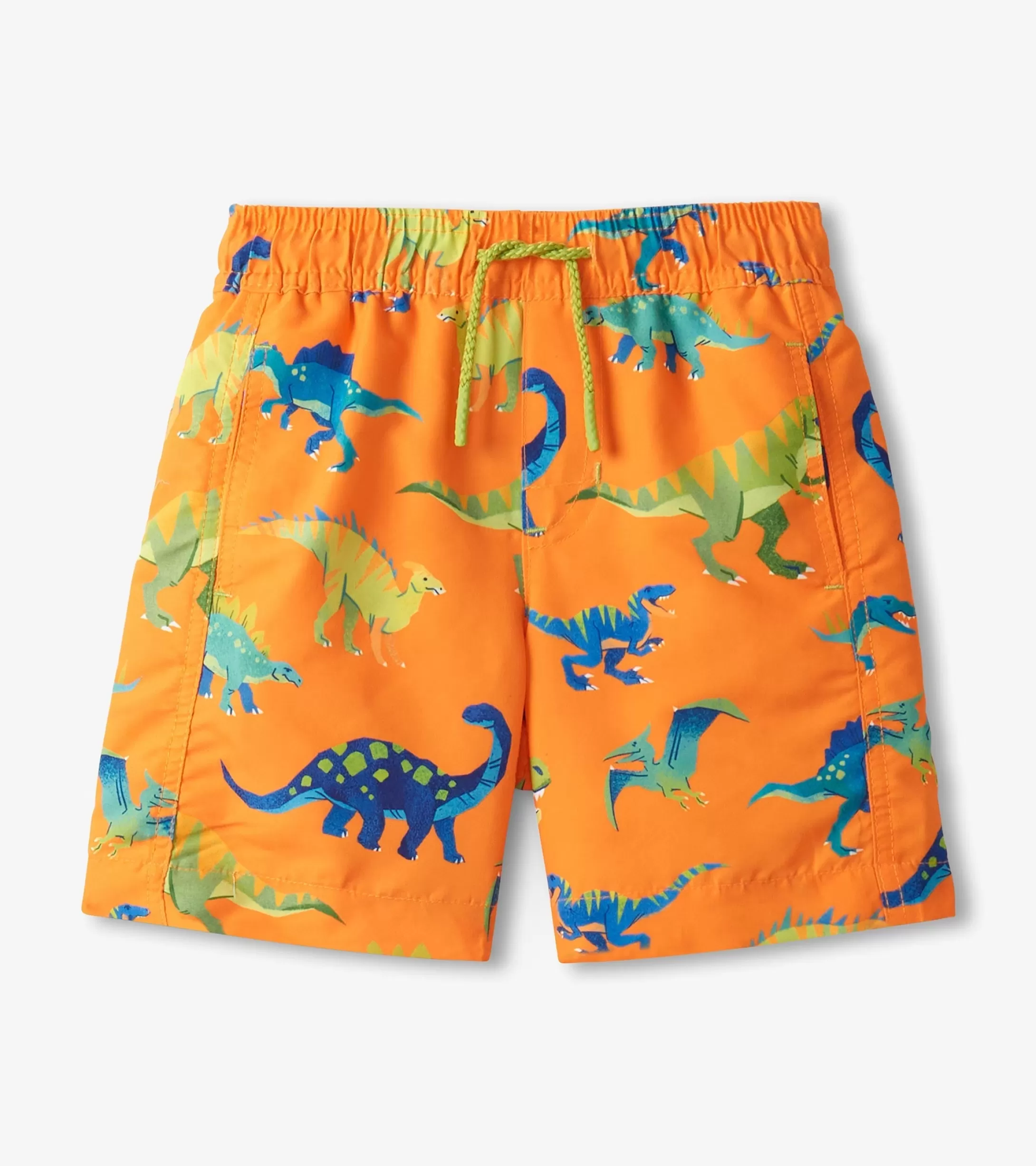 Hatley Boys Colourblock Dino Swim Shorts Store