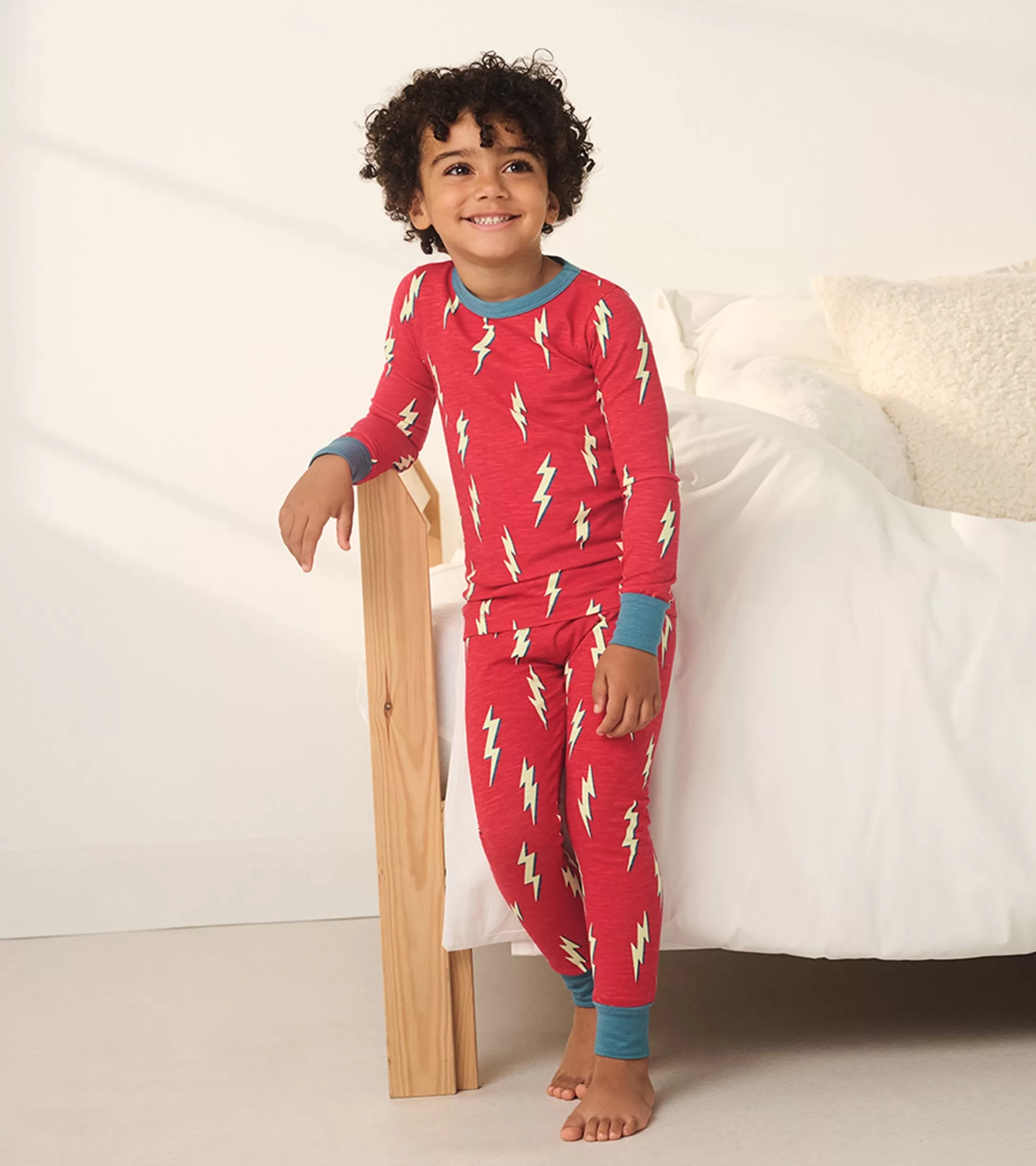 Hatley Boys Cool Bolts Pajama Set Hot