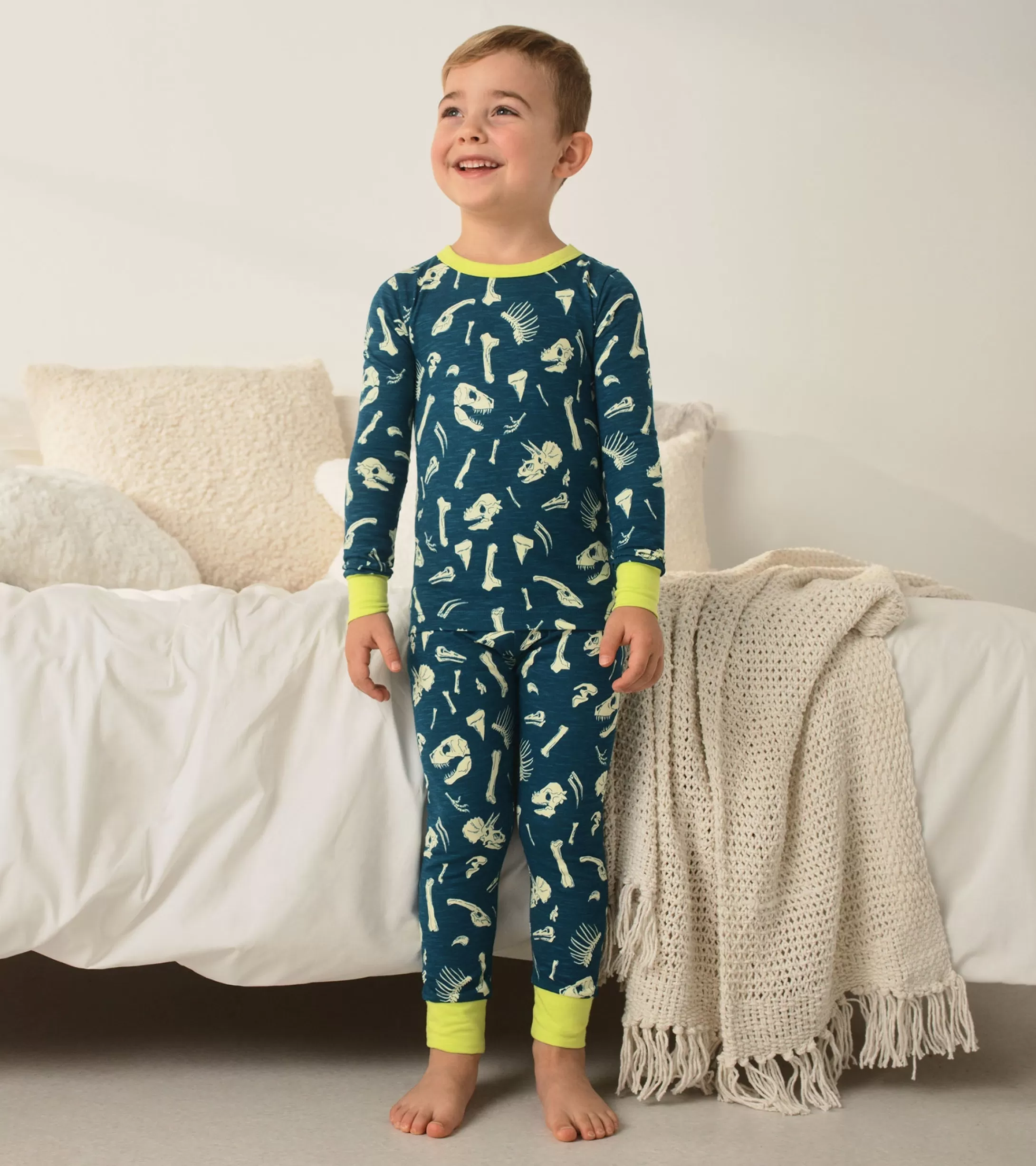 Hatley Boys Dino Fossils Pajama Set Cheap