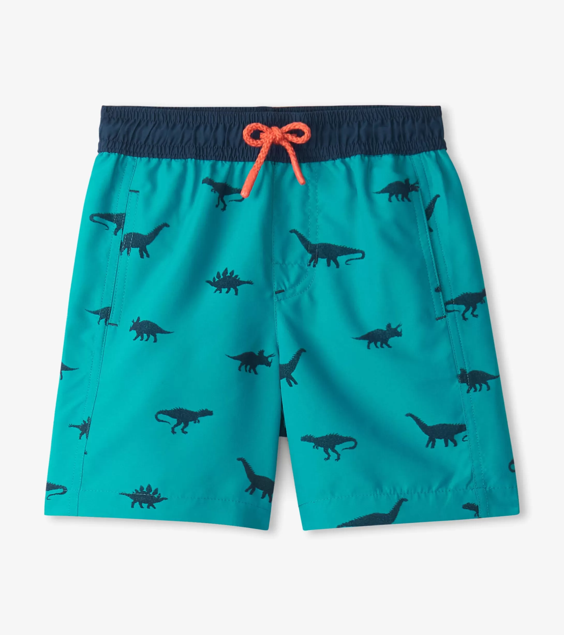 Hatley Boys Dino Silhouette Swim Trunks Hot