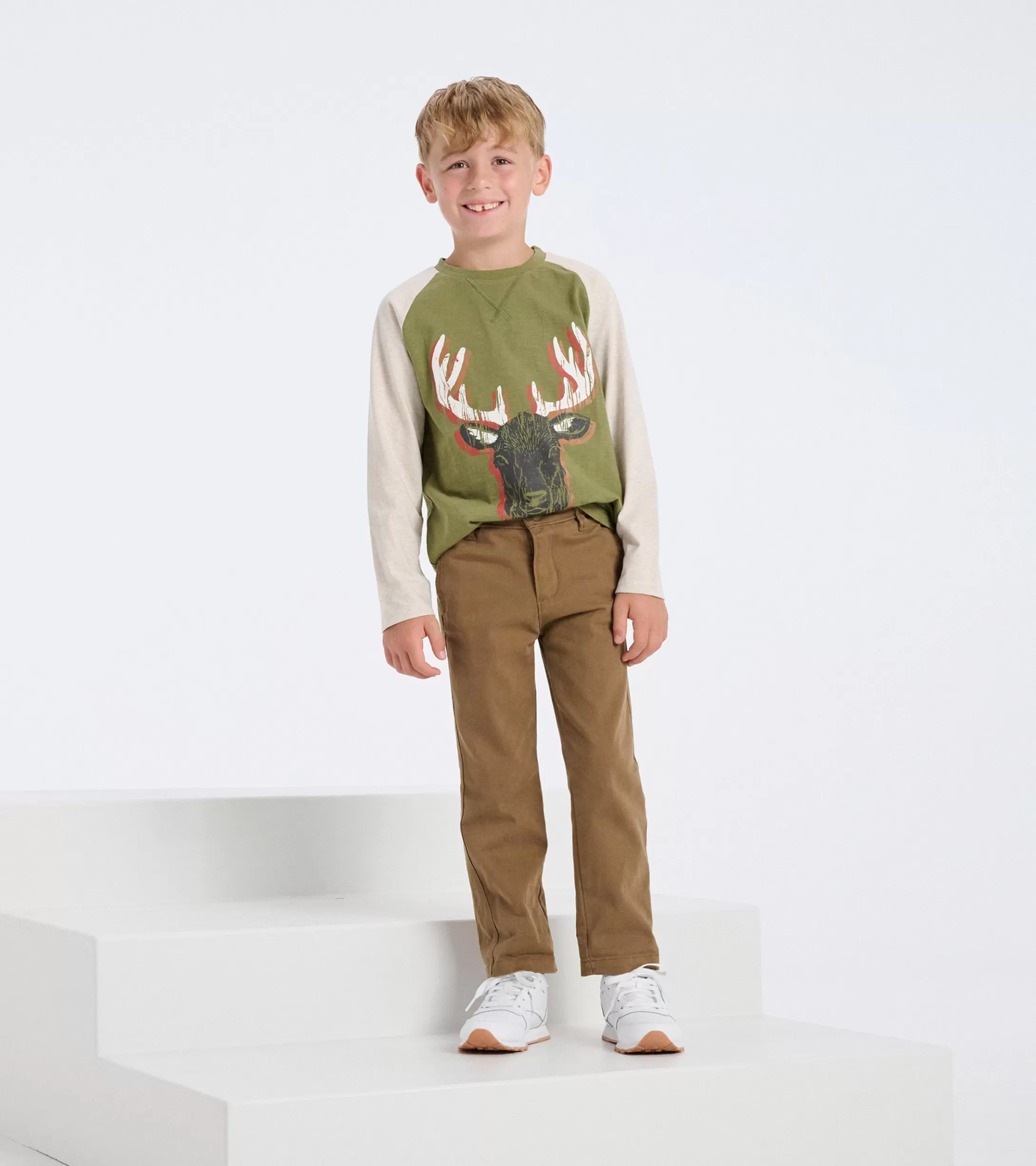 Hatley Boys Grand Elk Long Sleeve T-Shirt Clearance