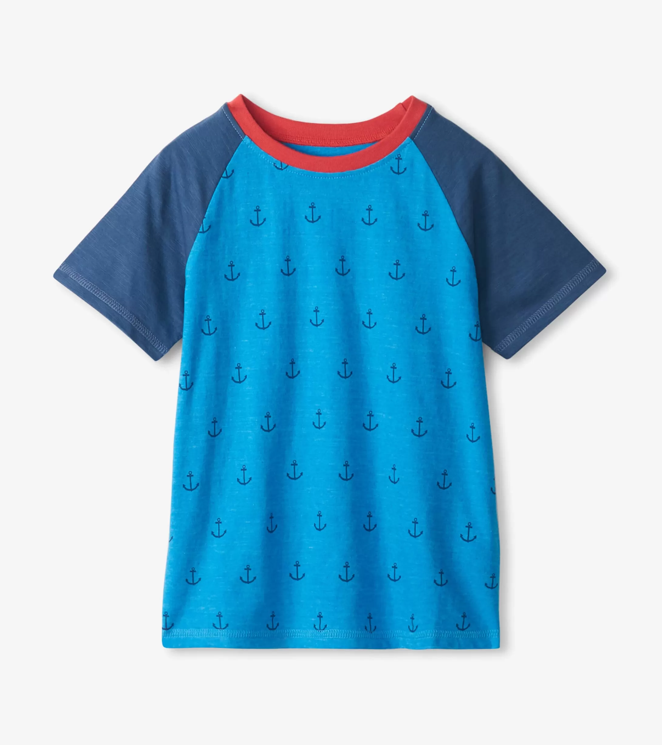 Hatley Boys Mini Anchors Raglan T-Shirt Flash Sale