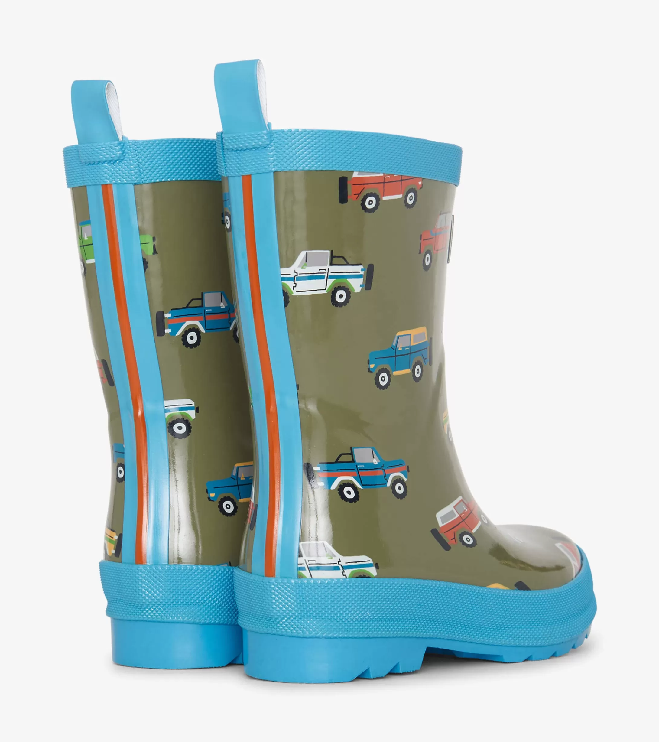 Hatley Boys Off Roading Shiny Rain Boots Cheap