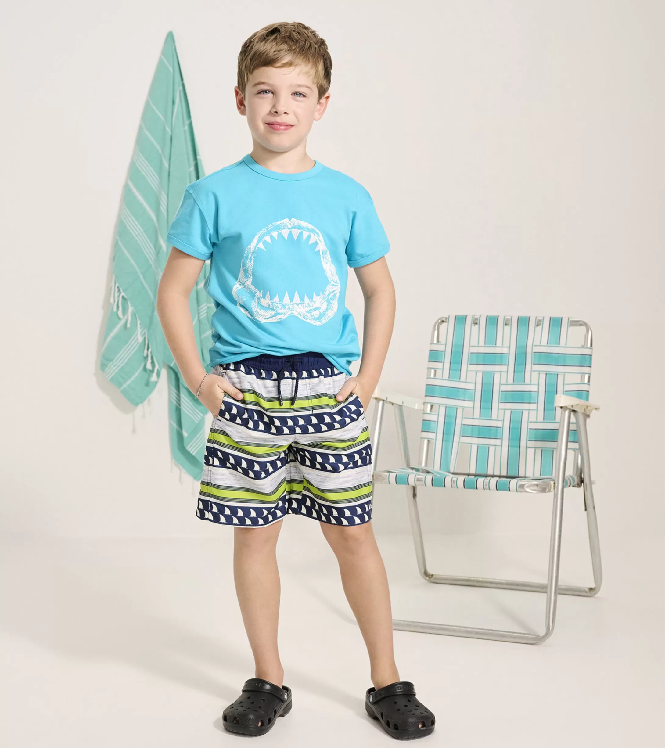 Hatley Boys Open Wide Graphic Tee Clearance