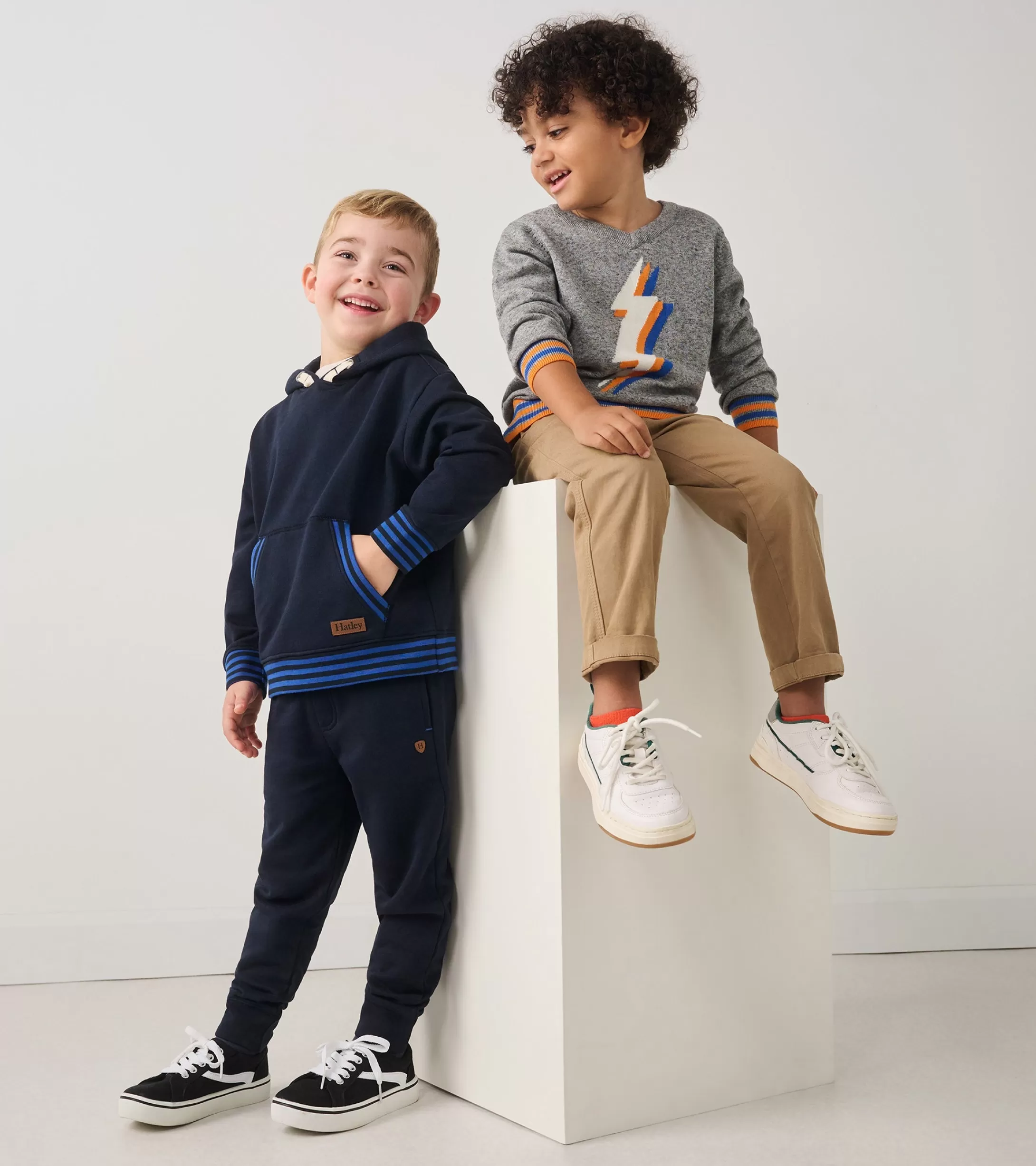 Hatley Boys Salute French Terry Joggers Discount