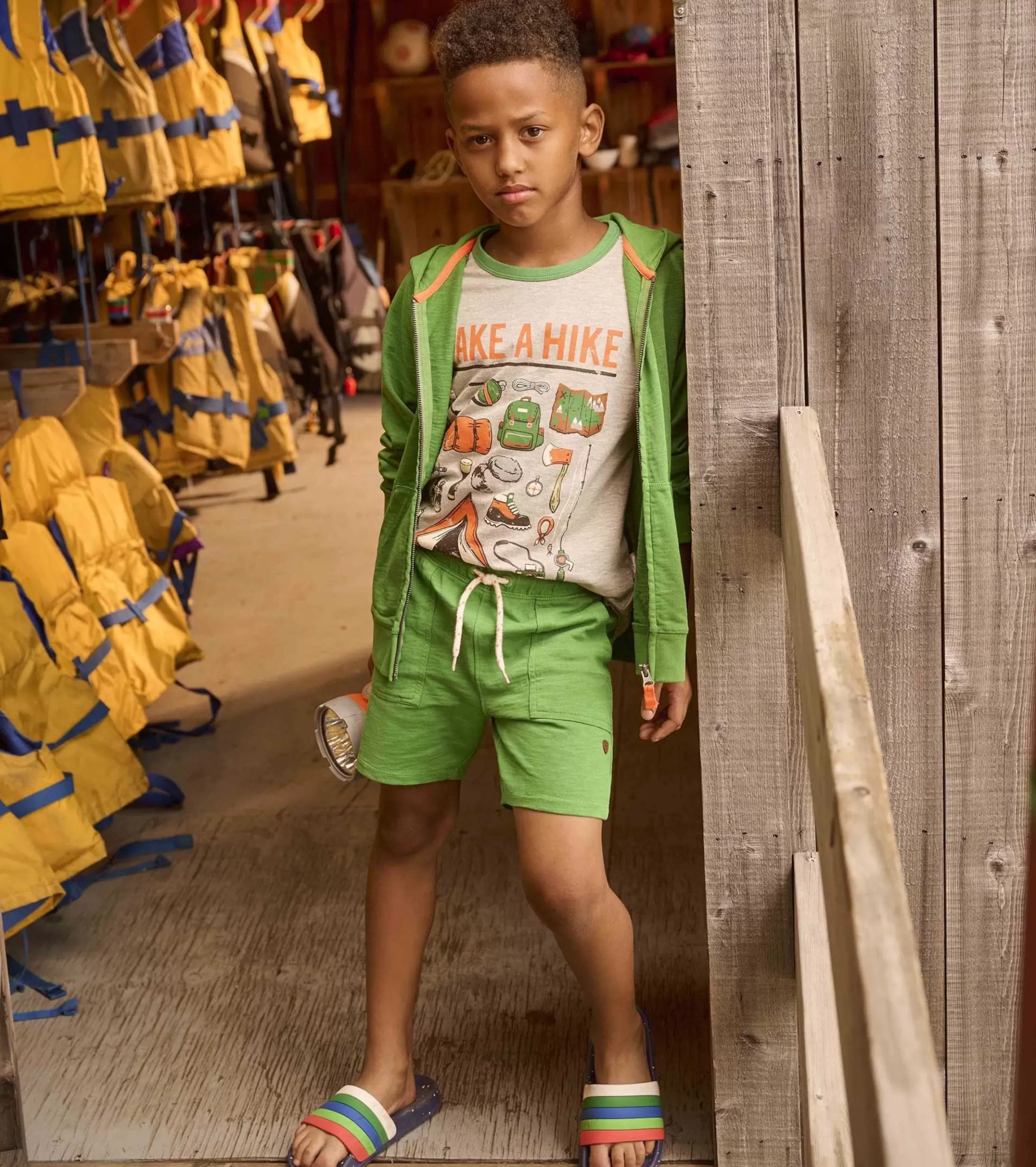 Hatley Boys Take A Hike Graphic Tee Outlet