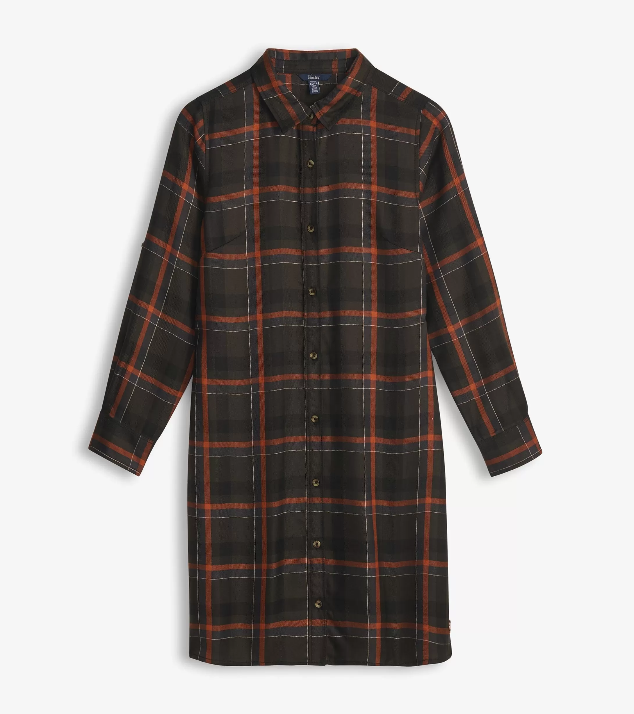 Hatley Cara Shirt Dress - Autumn Plaid Cheap