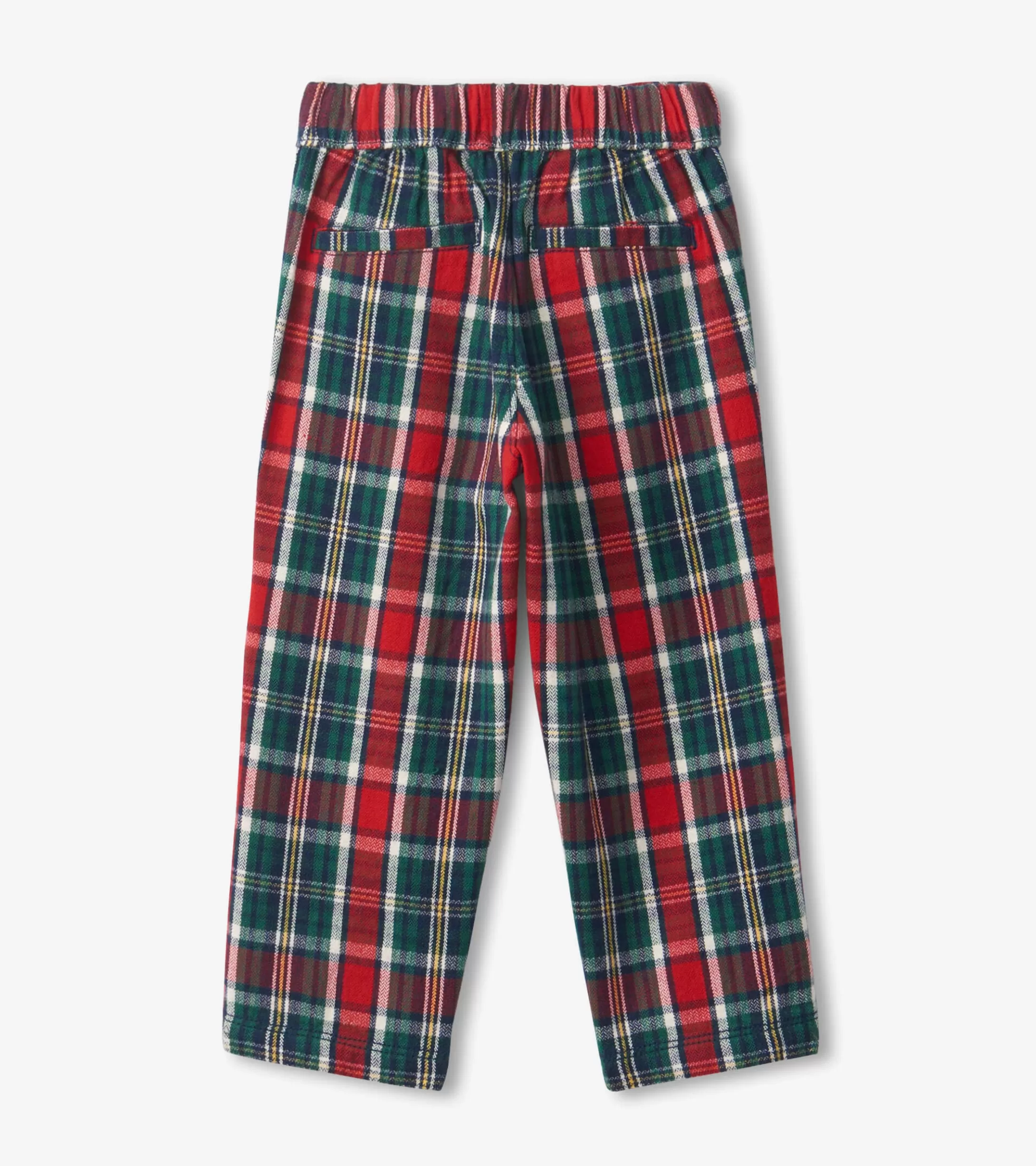 Hatley Christmas Plaid Straight Leg Pants Hot