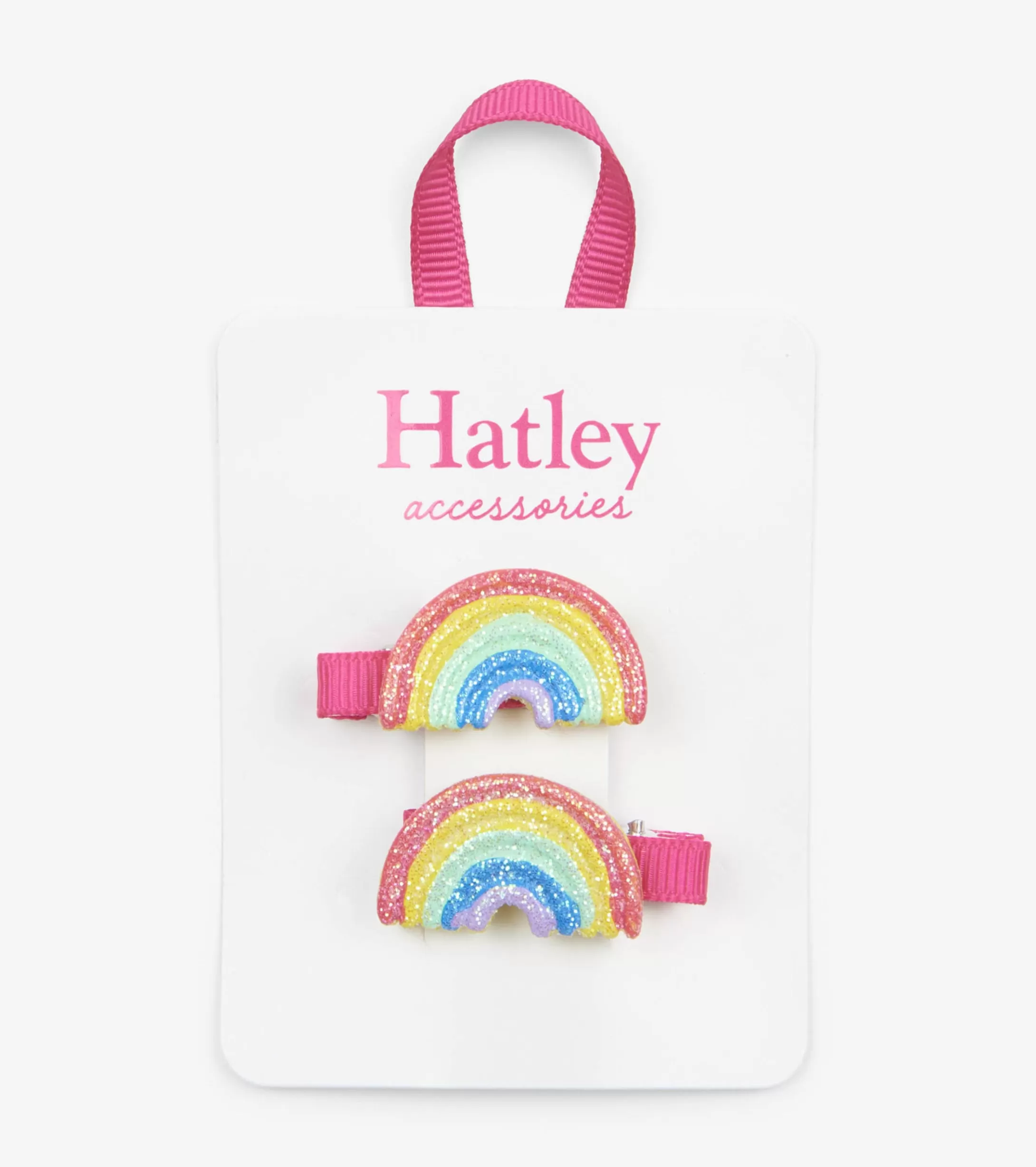 Hatley Double Rainbow Hair Clips Clearance