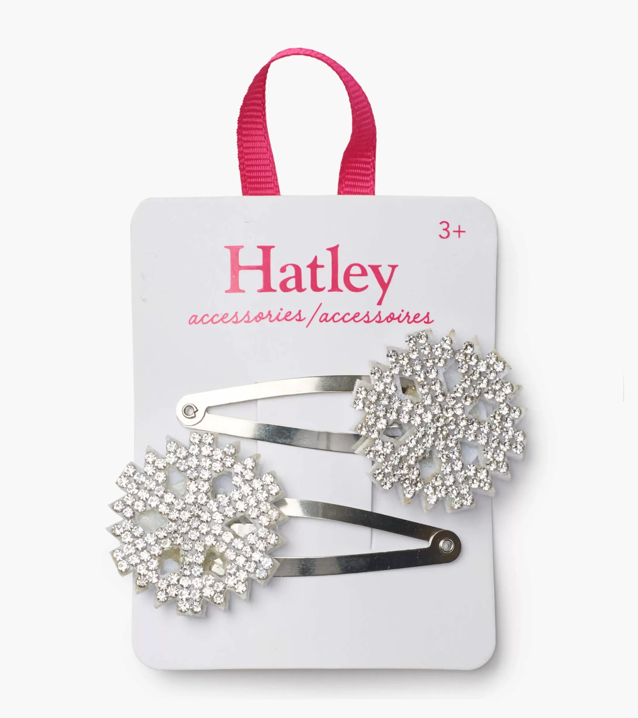 Hatley Festive Snowflakes Snap Clips Discount