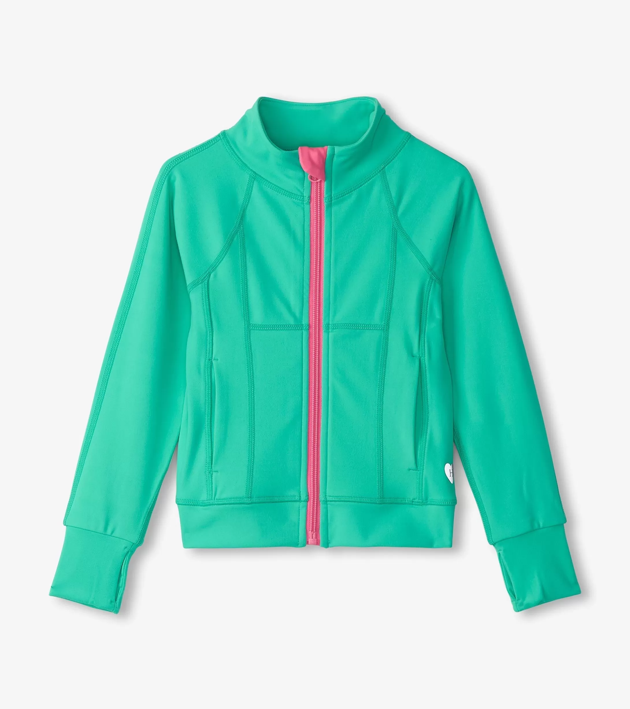 Hatley Girls Aqua Green Active Jacket Online