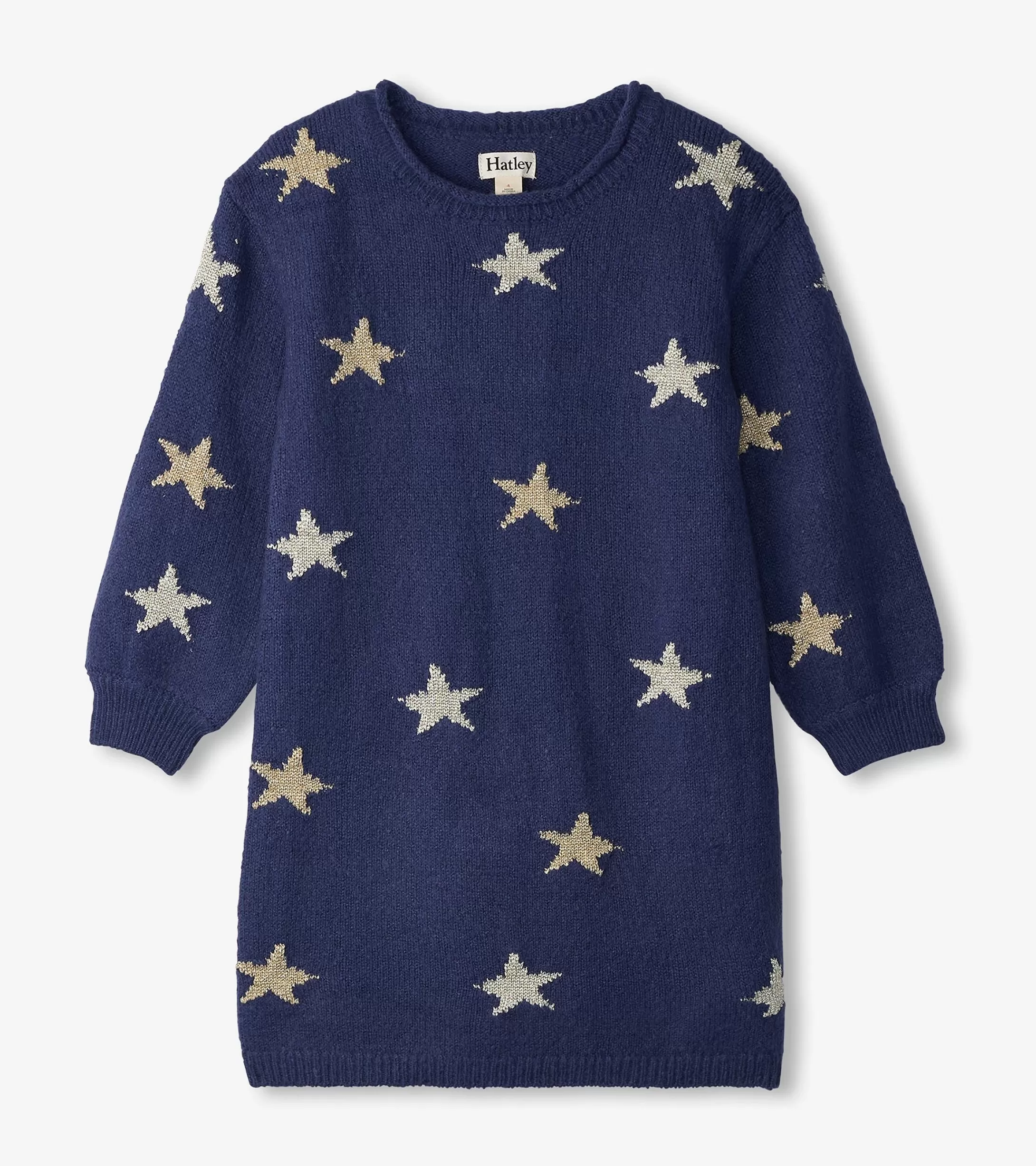 Hatley Girls Blue Starlight Sweater Dress Best