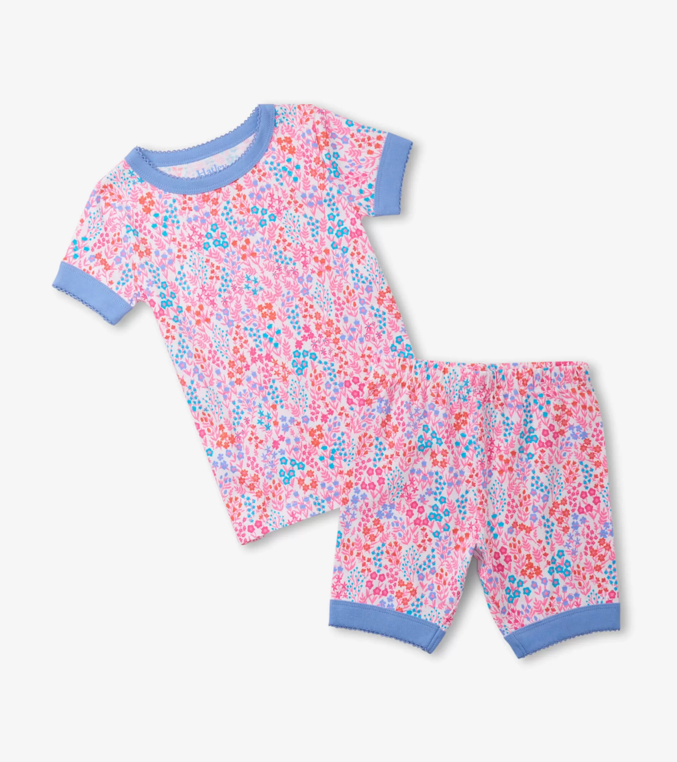 Hatley Girls Ditsy Floral Short Pajama Set Clearance