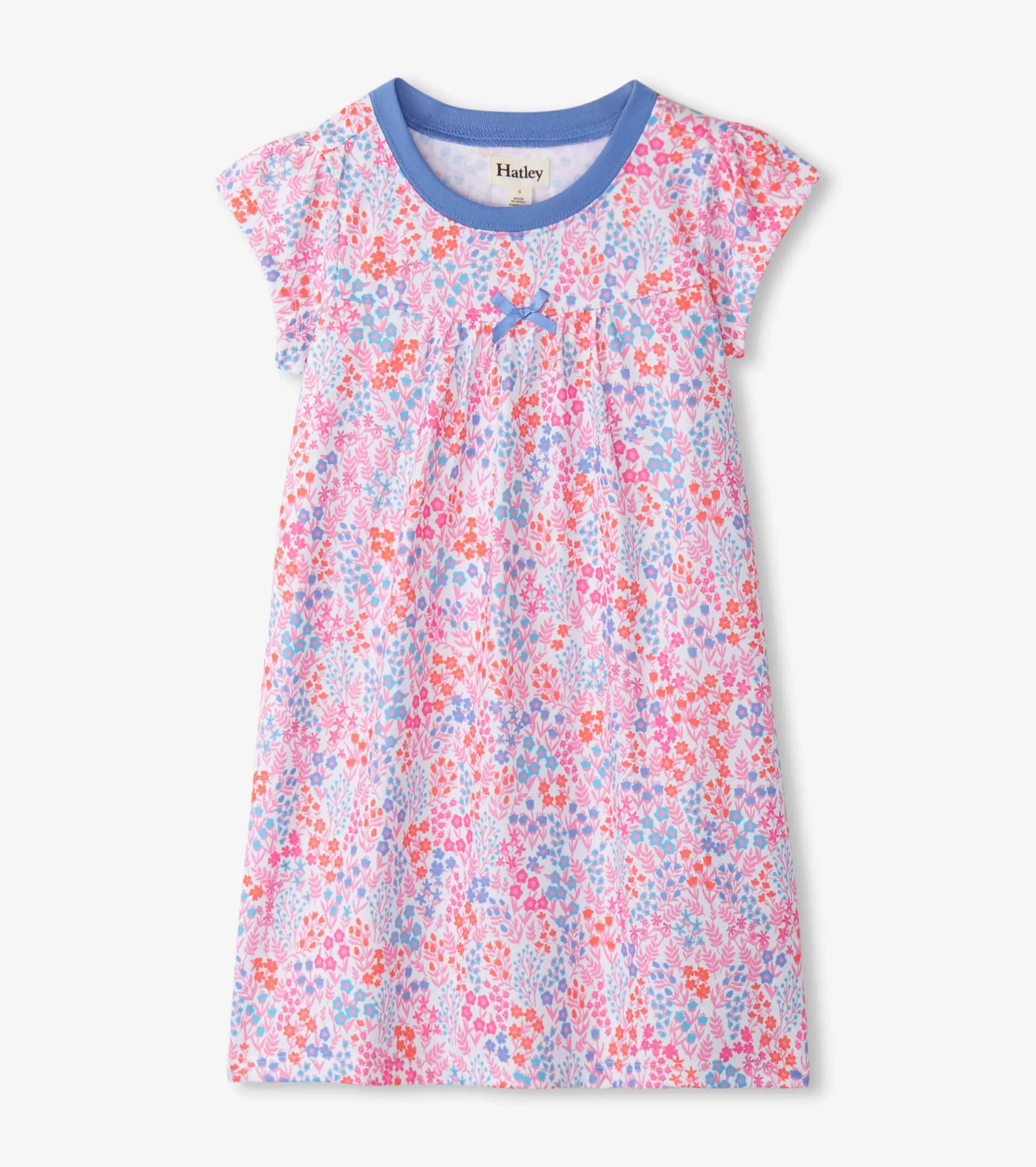 Hatley Girls Ditsy Floral Short Sleeve Nightgown Cheap