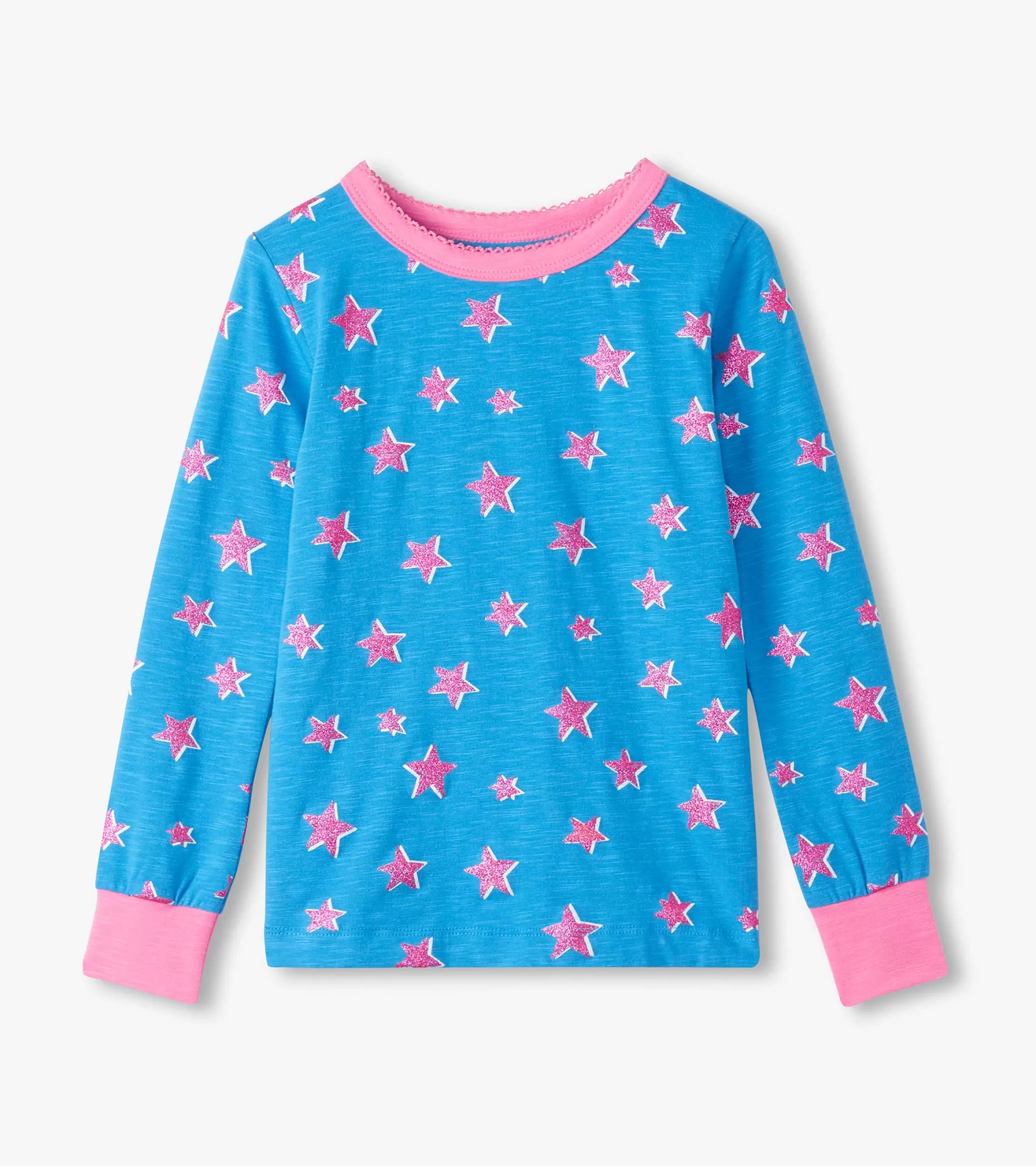 Hatley Girls Glitter Stars Pajama Set Online