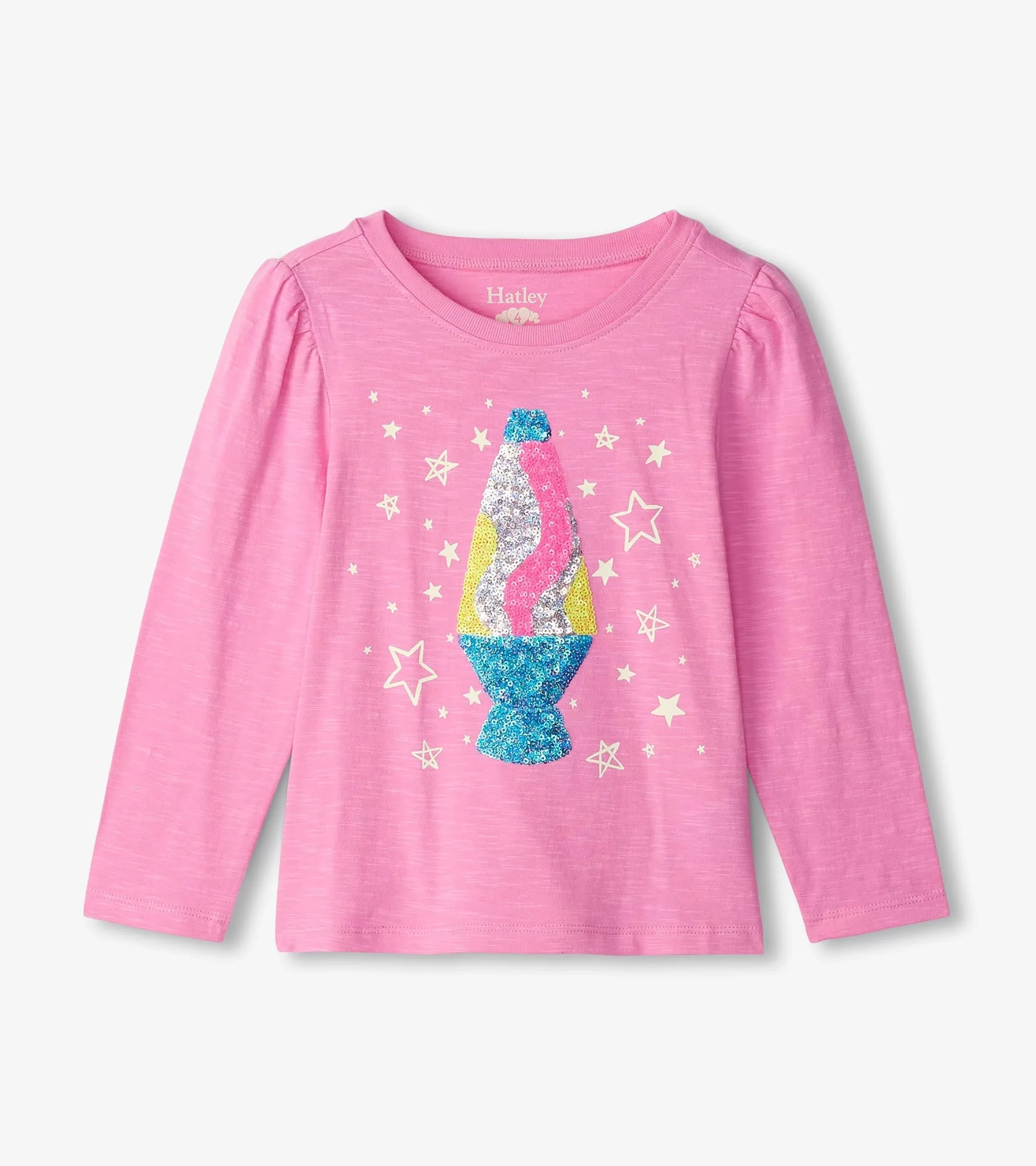 Hatley Girls Lava Lamp Long Sleeve Graphic Tee Discount