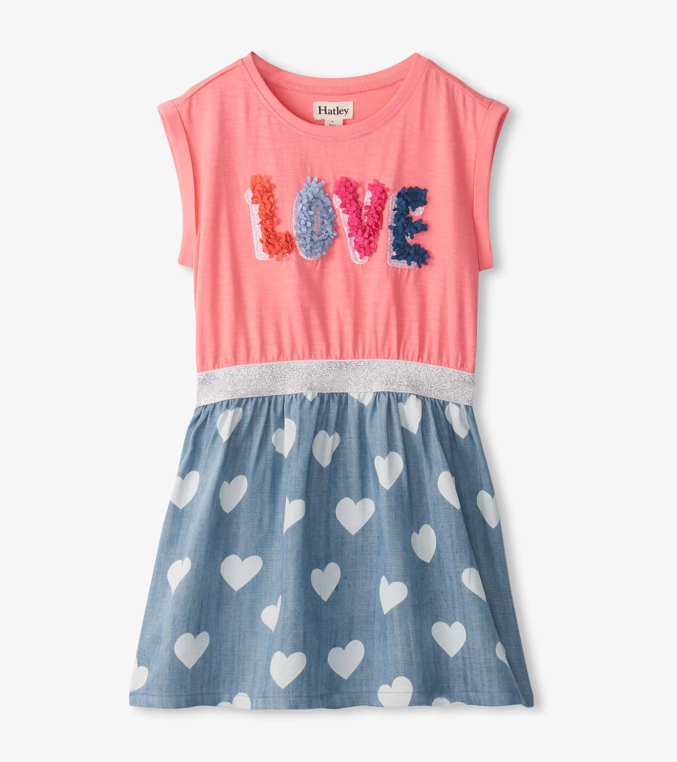 Hatley Girls Love Elastic Waist Dress Store