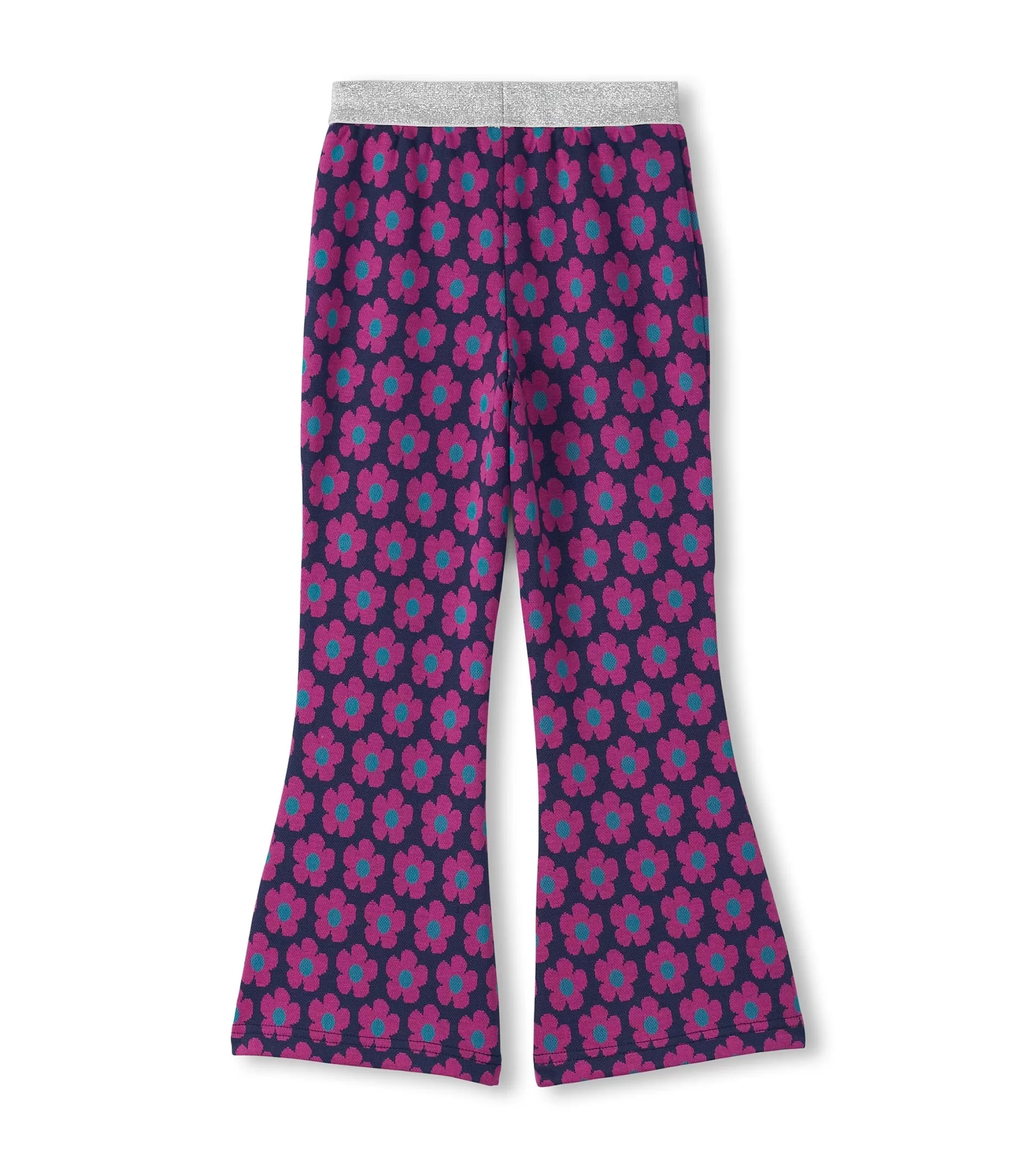 Hatley Girls Mini Flower Fun Waist Flare Pants Outlet