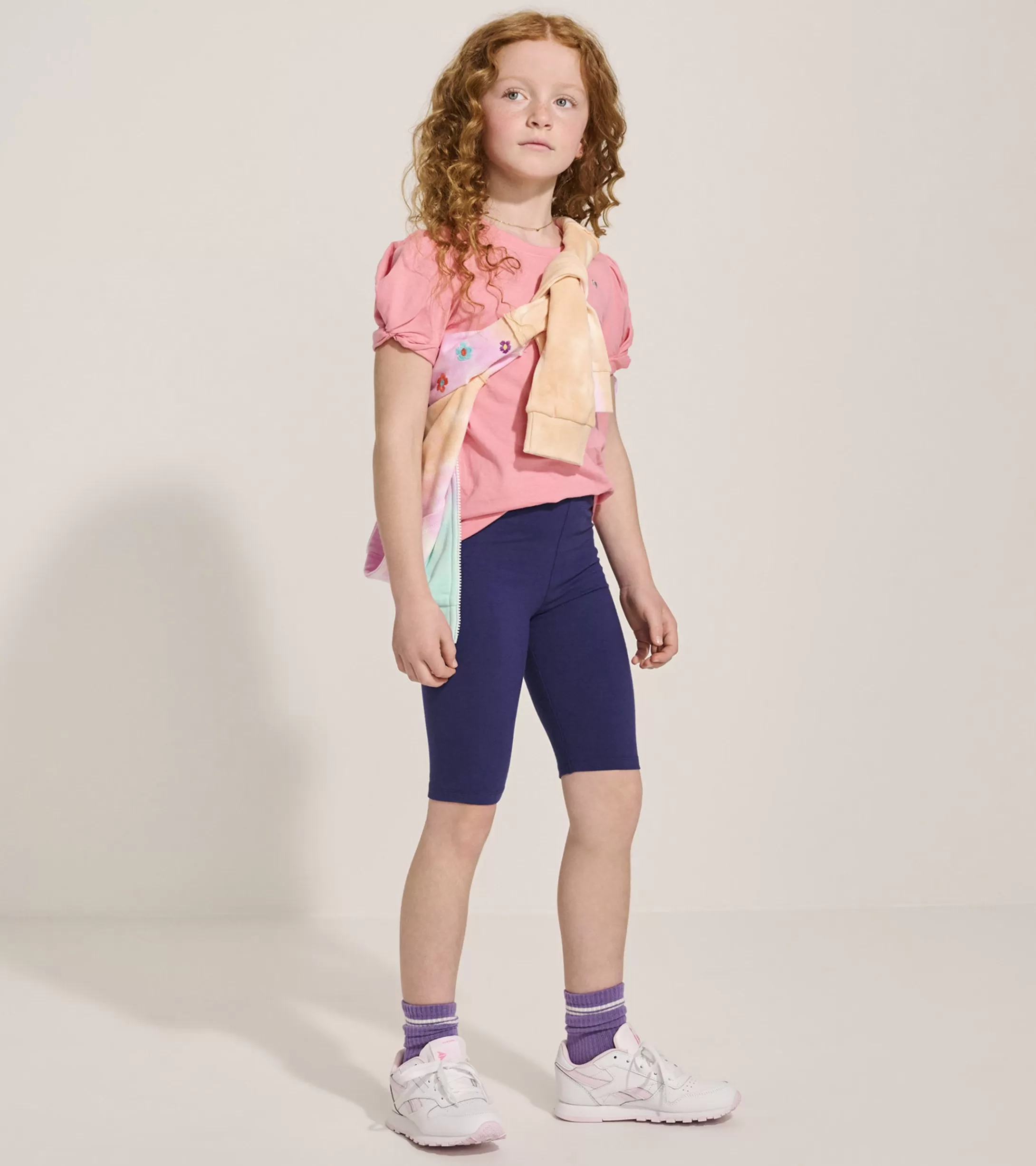 Hatley Girls Navy Bike Shorts Best Sale