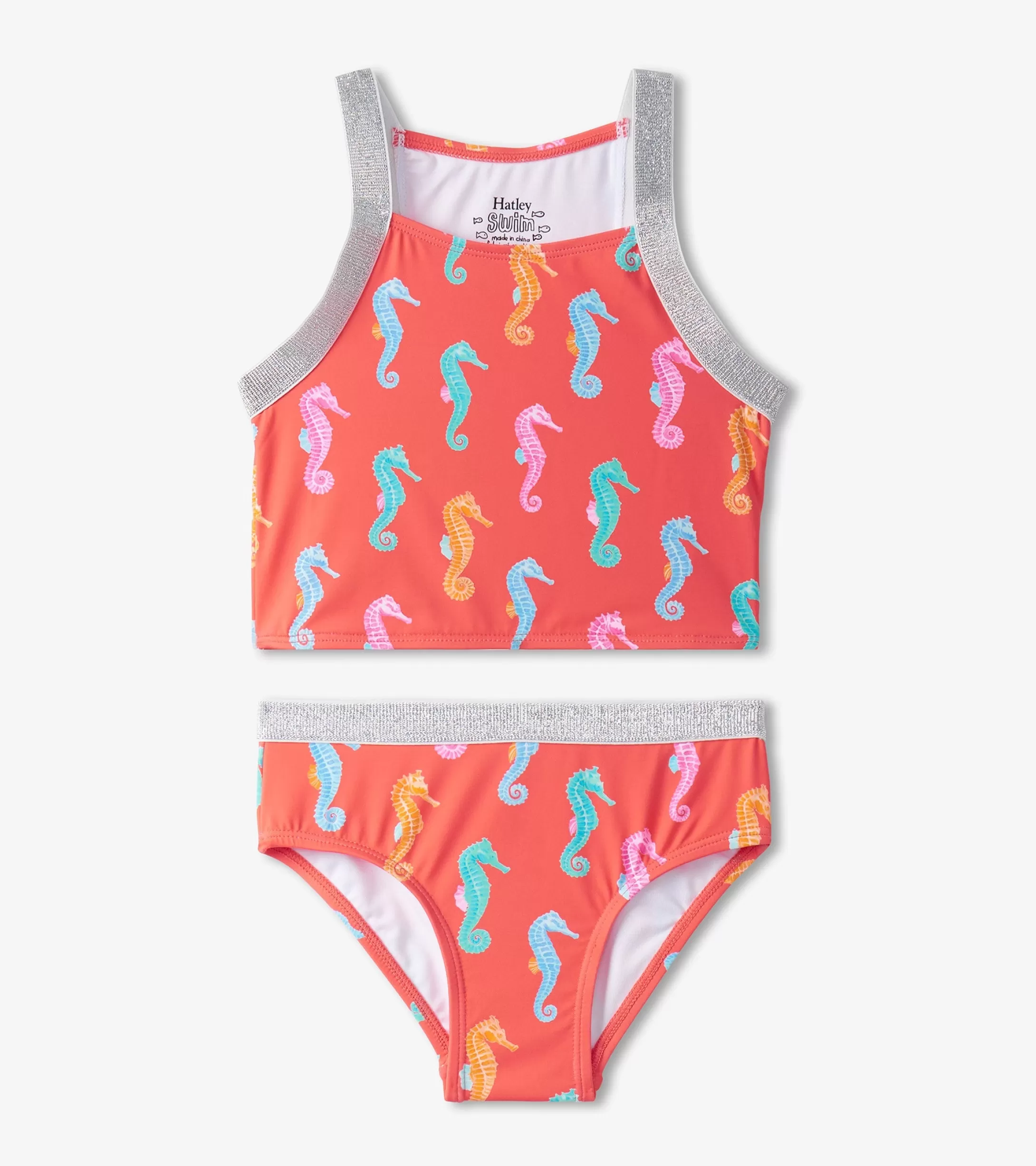 Hatley Girls Painted Sea Horse Tankini Set Best Sale