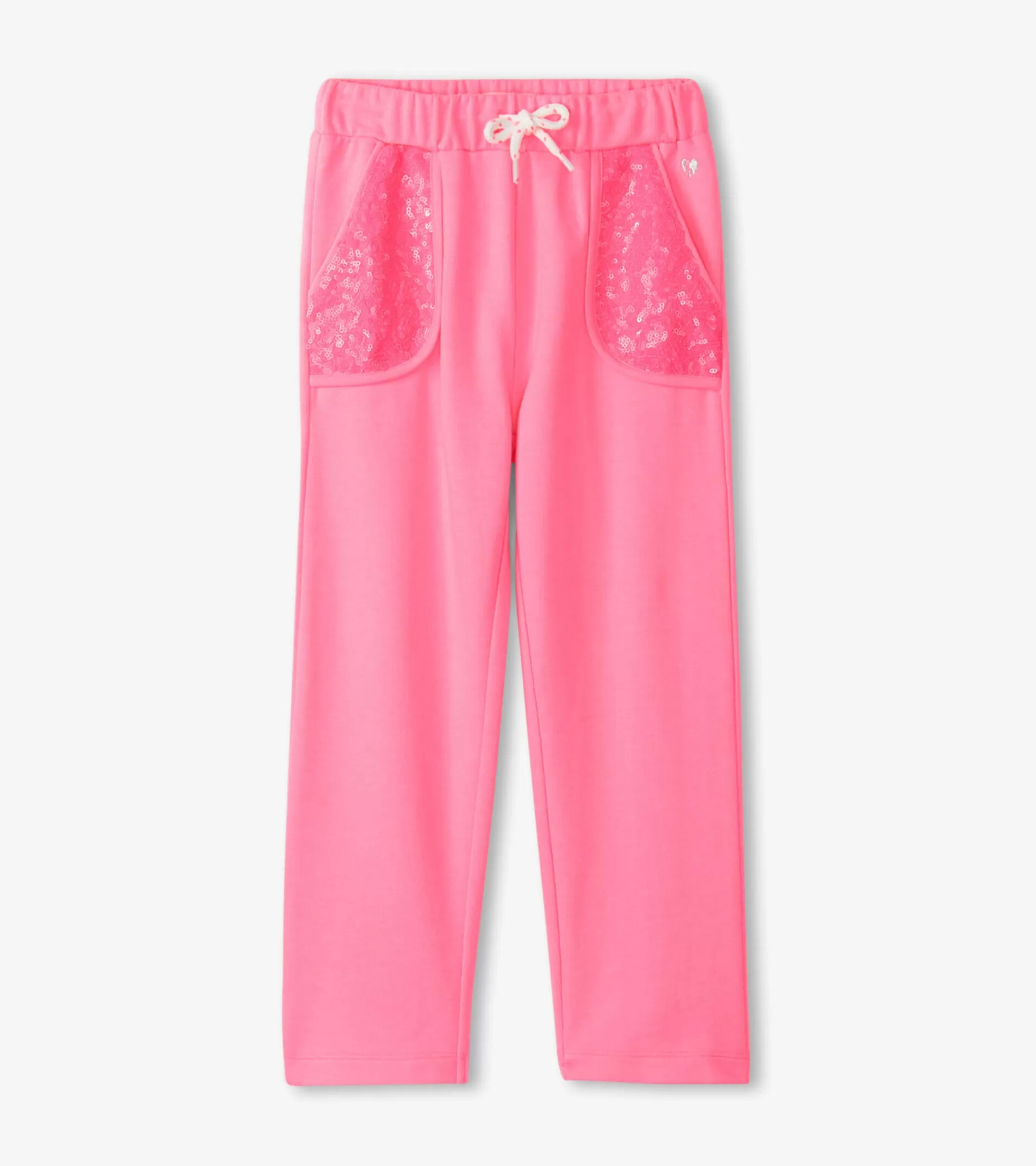 Hatley Girls Pink Neon Track Pants Outlet