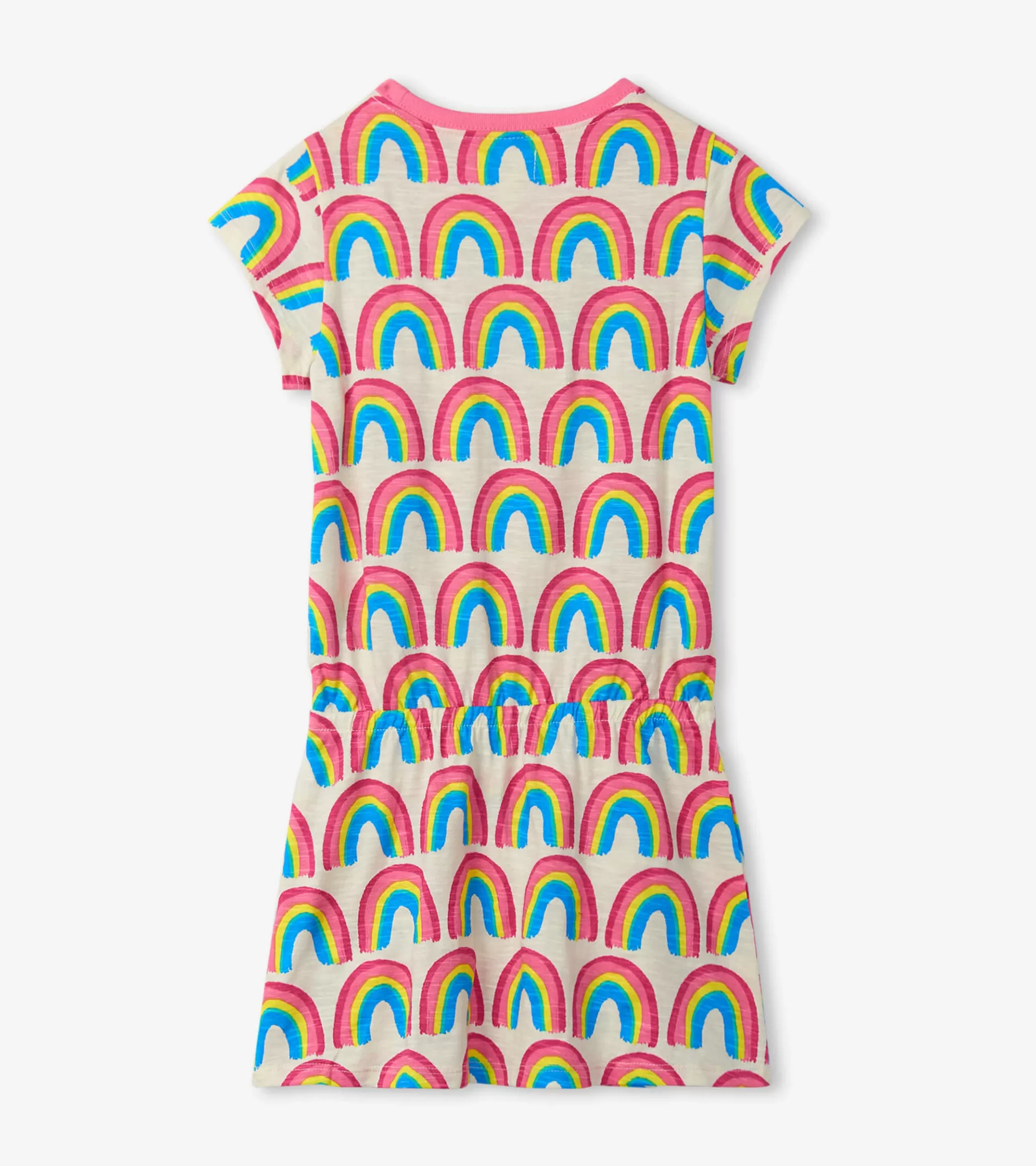 Hatley Girls Pretty Rainbows Drop Waist Dress Best