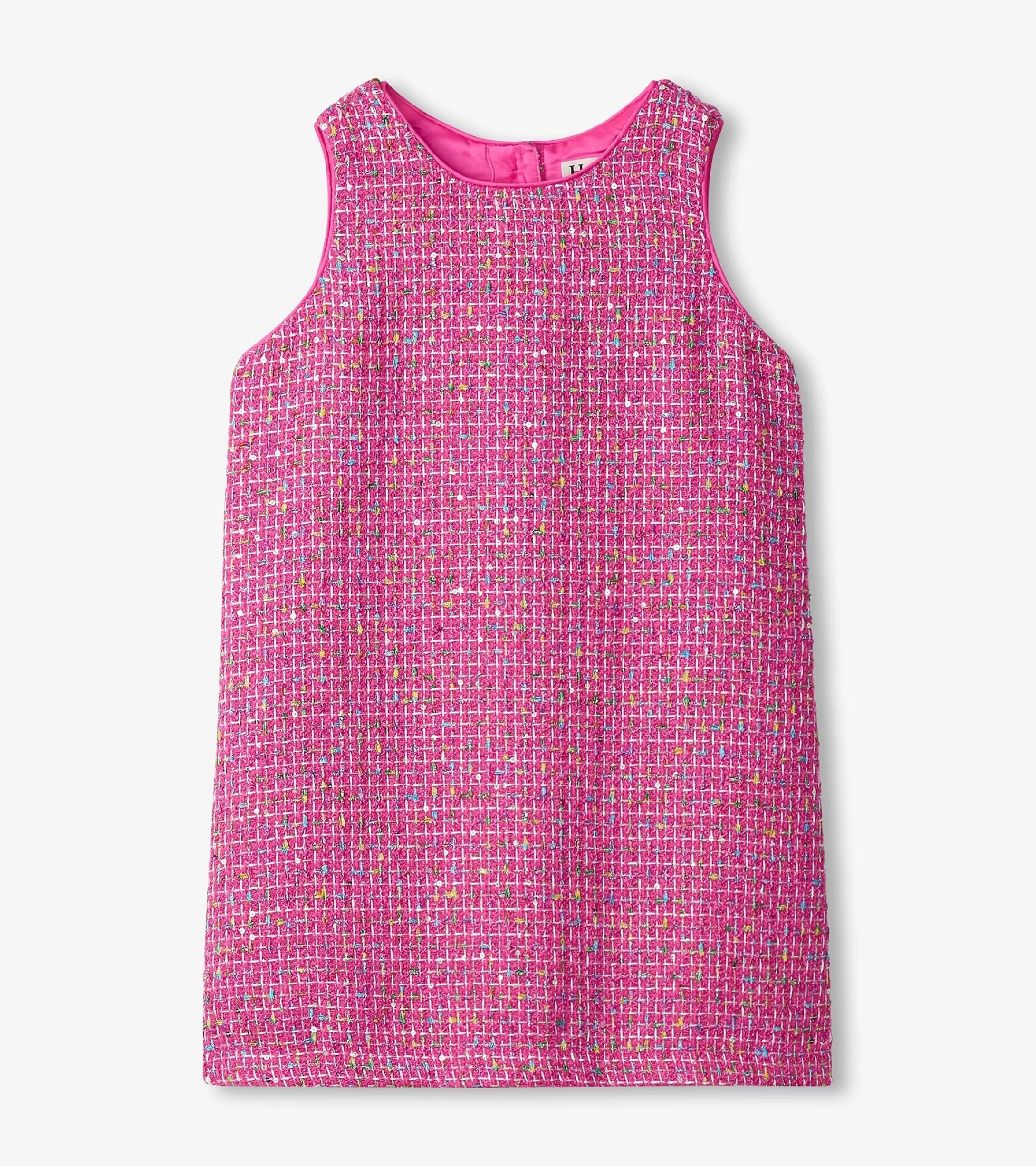 Hatley Girls Rose Violet Tweed Dress Online