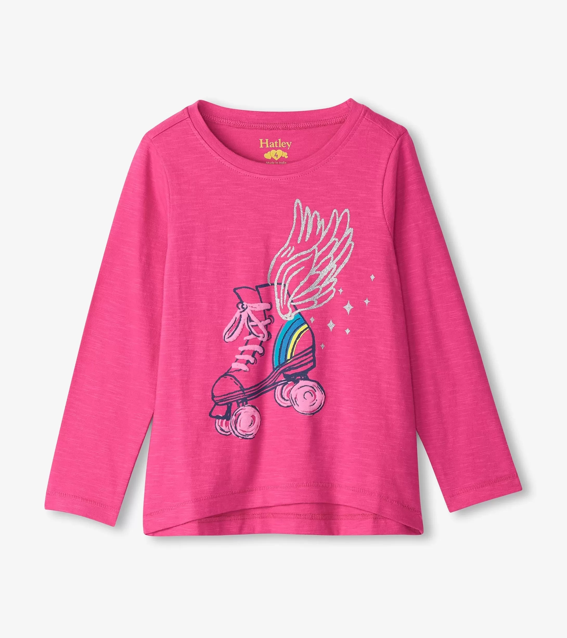 Hatley Girls Skater Wings Long Sleeve Graphic Tee Cheap