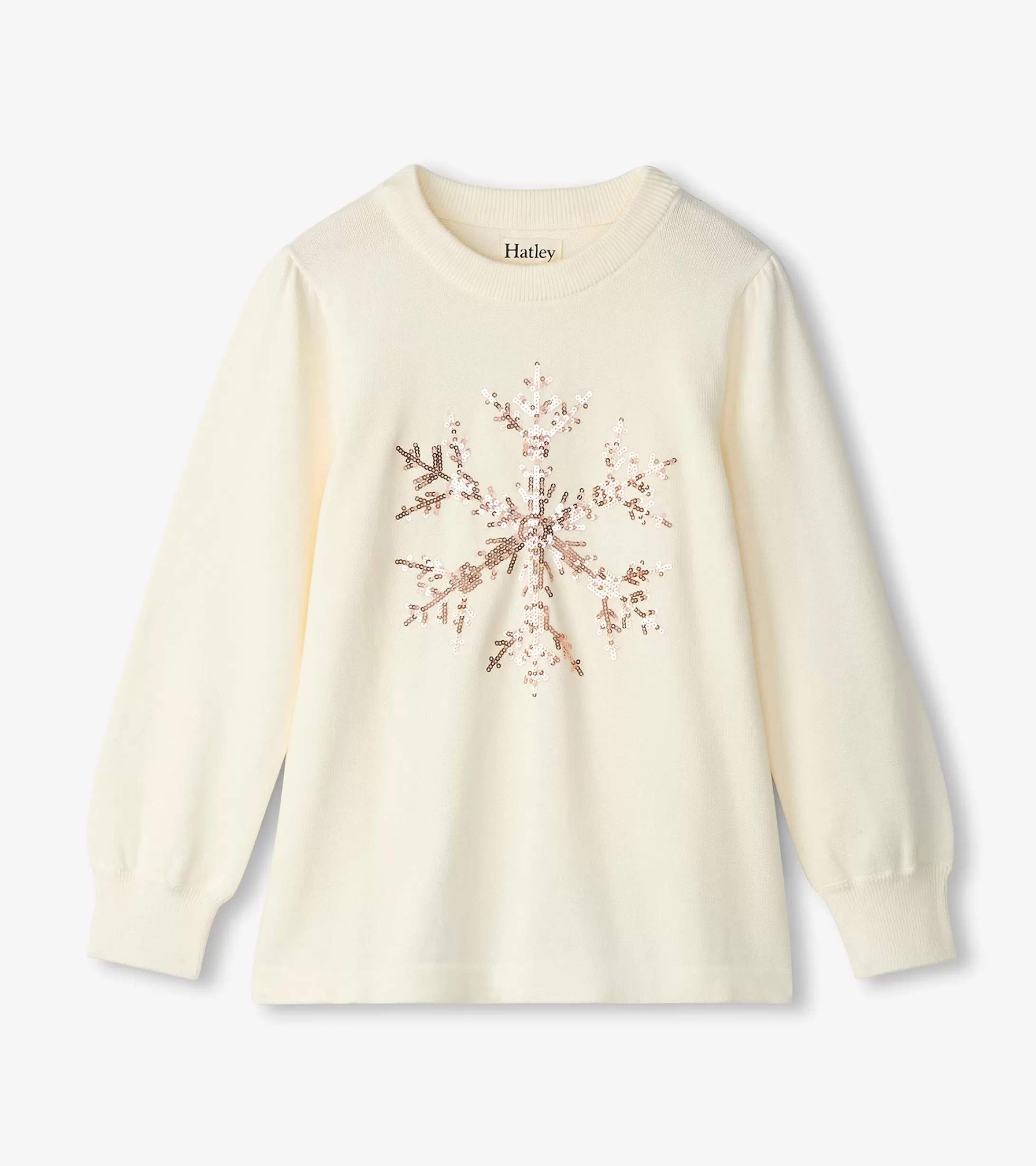 Hatley Girls Snowflake Pullover Sweater Best