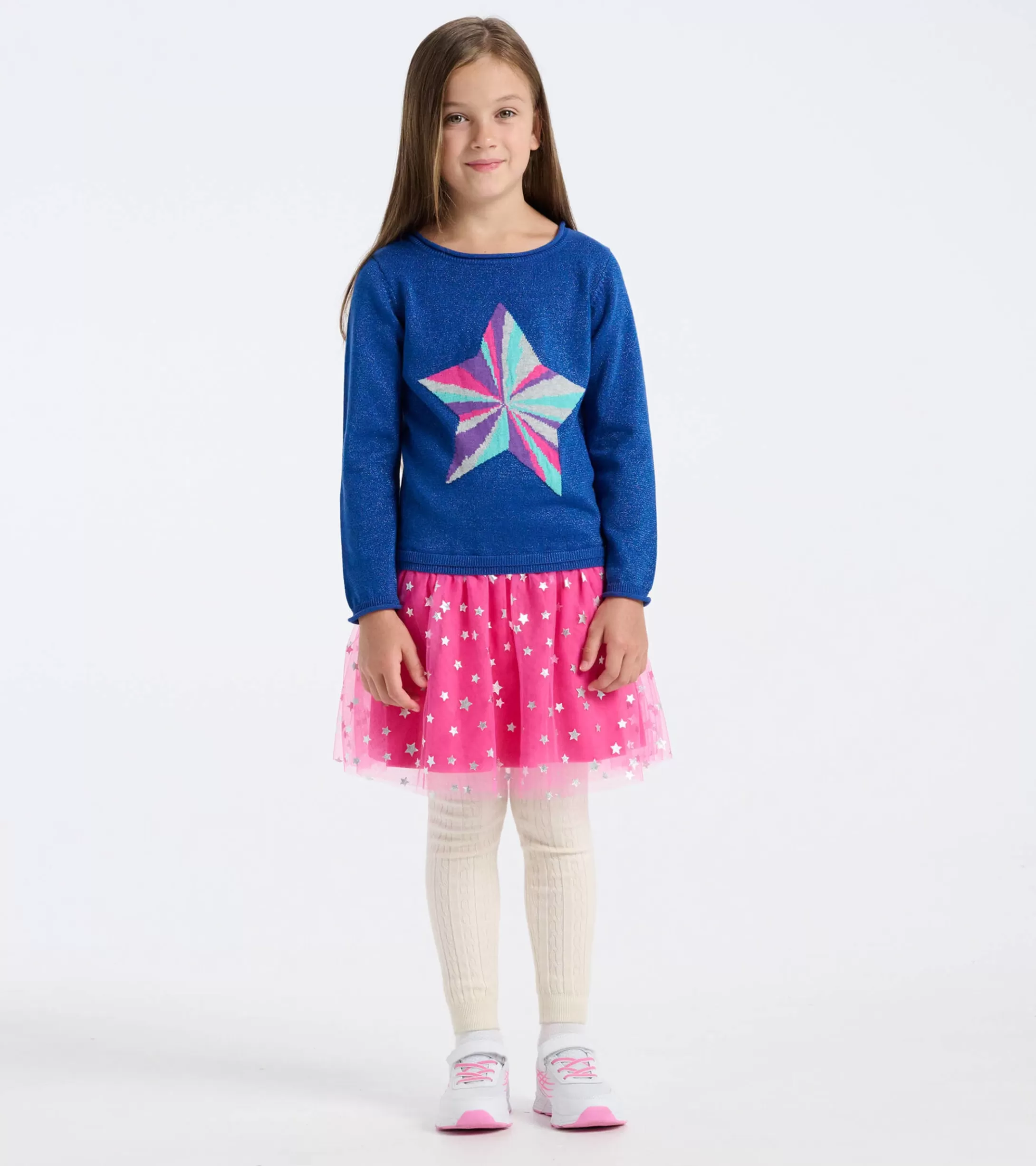 Hatley Girls Star Power Drop Waist Tulle Dress Fashion