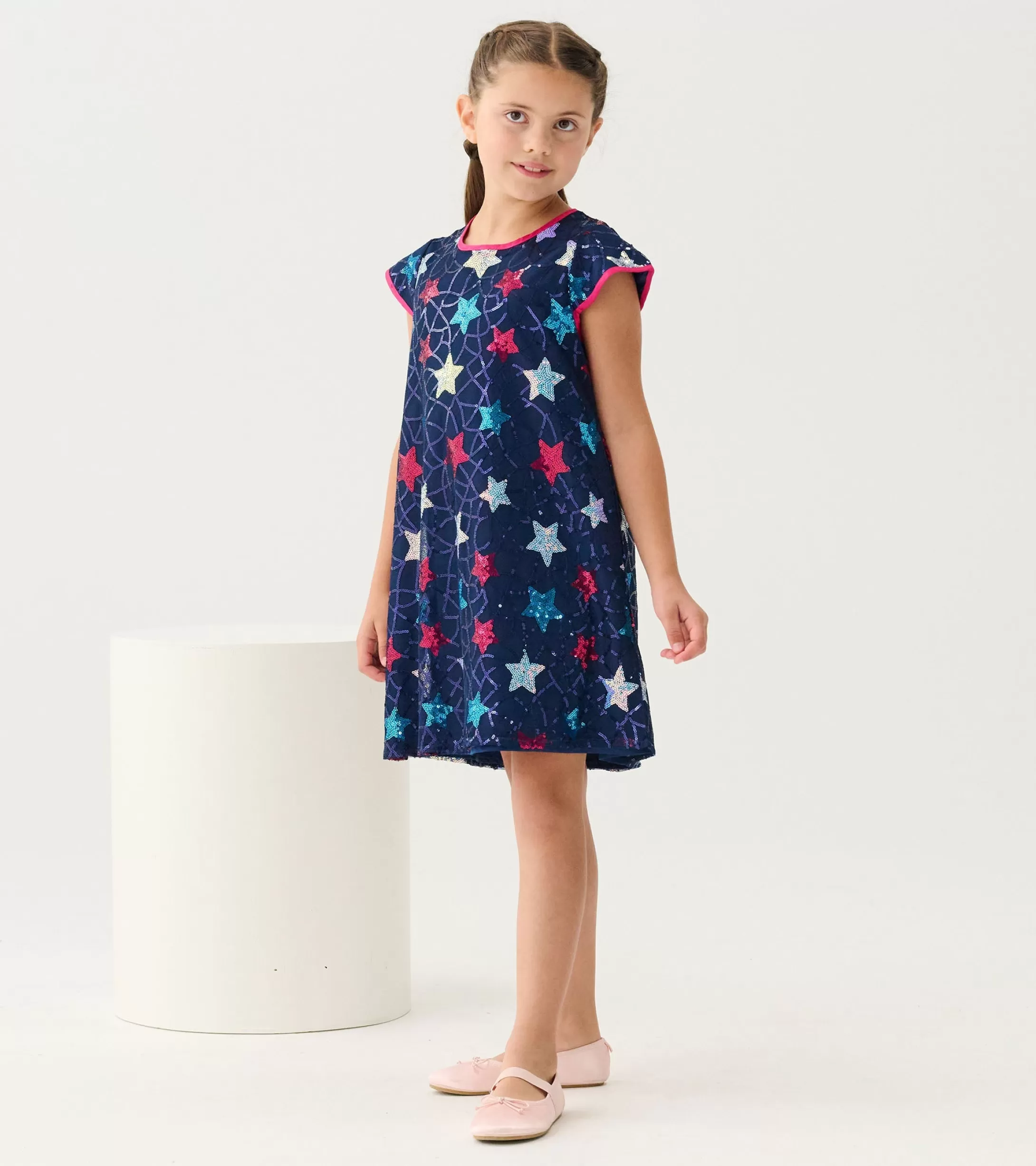 Hatley Girls Starry Sky Party Dress Cheap