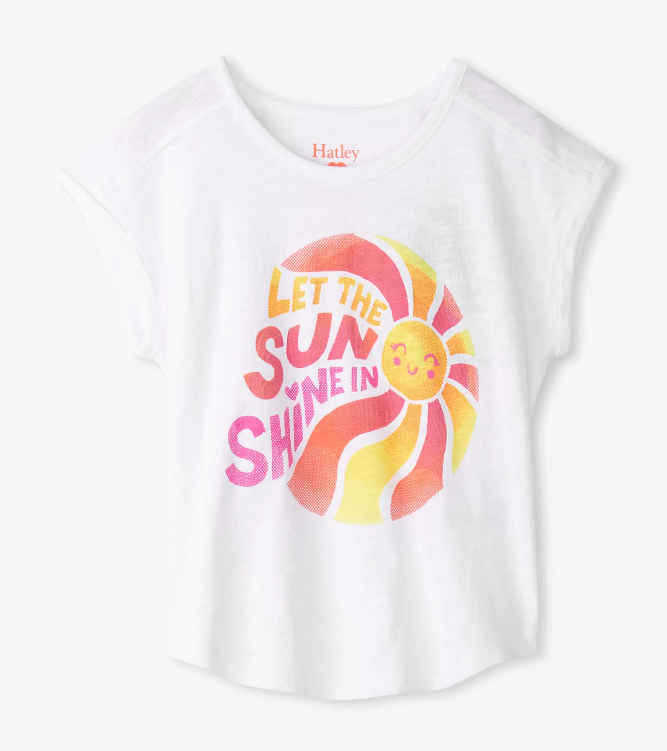 Hatley Girls Sunshine Relaxed T-Shirt Clearance