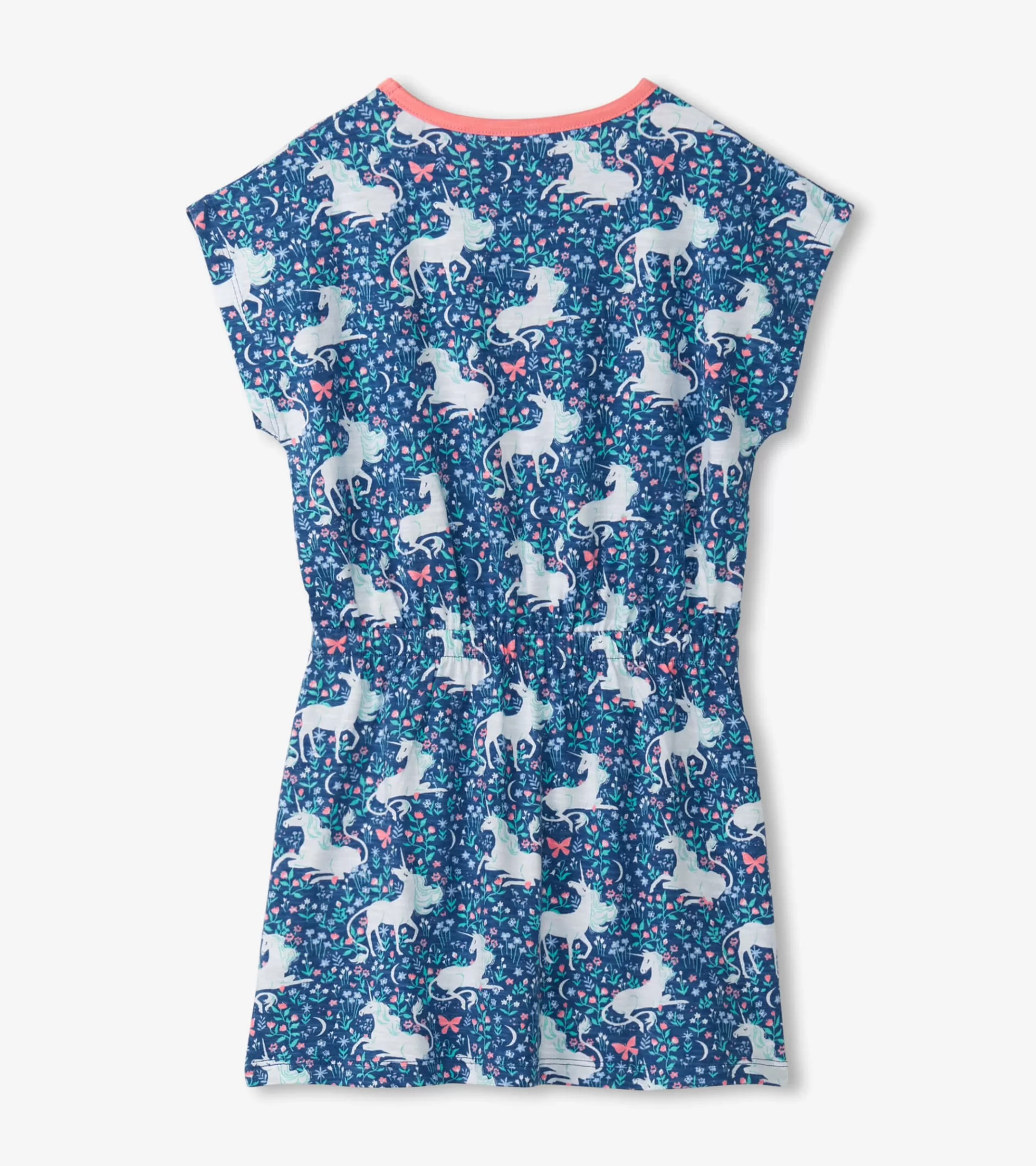 Hatley Girls Unicorn Garden Relaxed Dress Discount