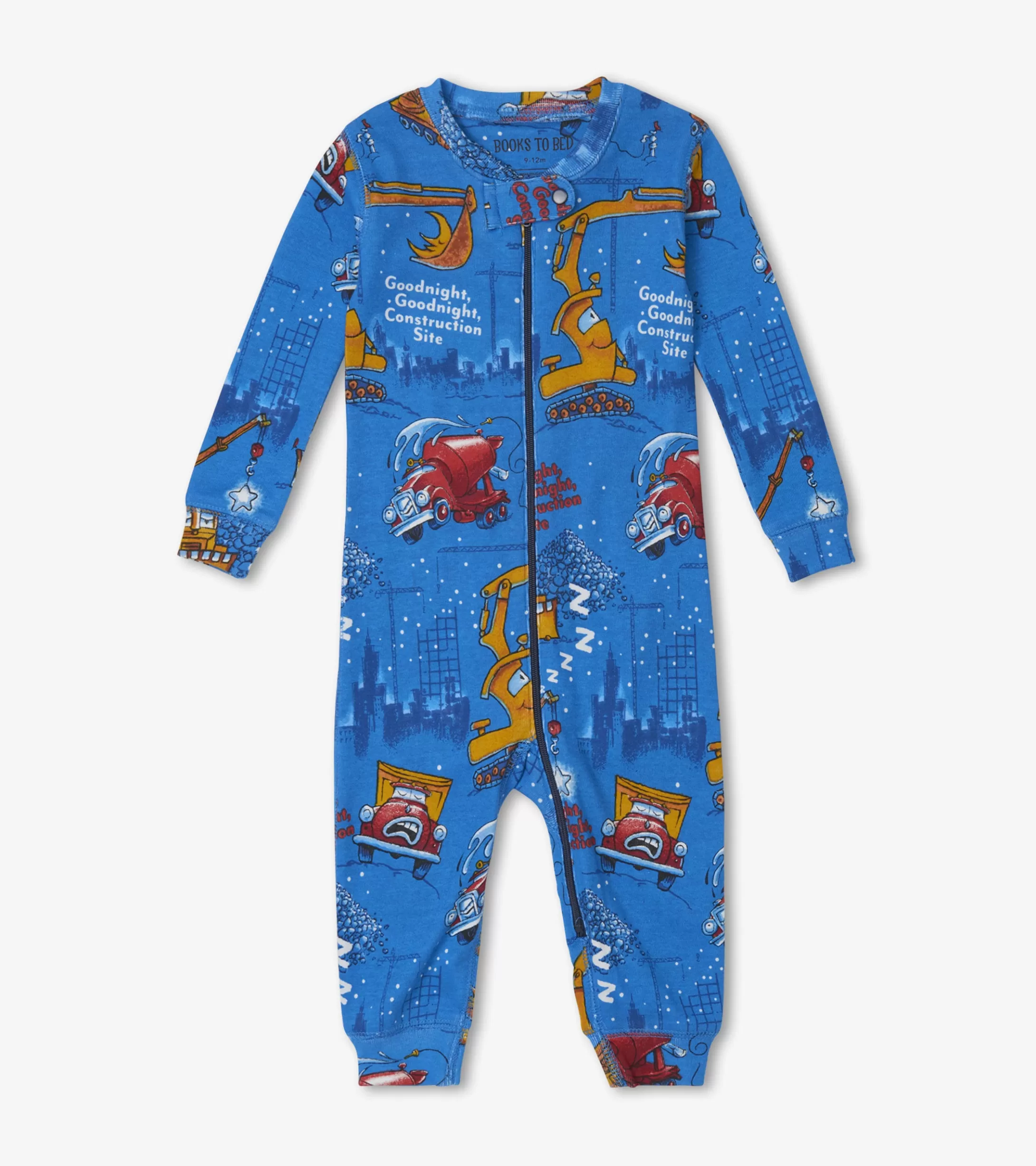 Hatley Good Night Construction Site Infant Coverall Store